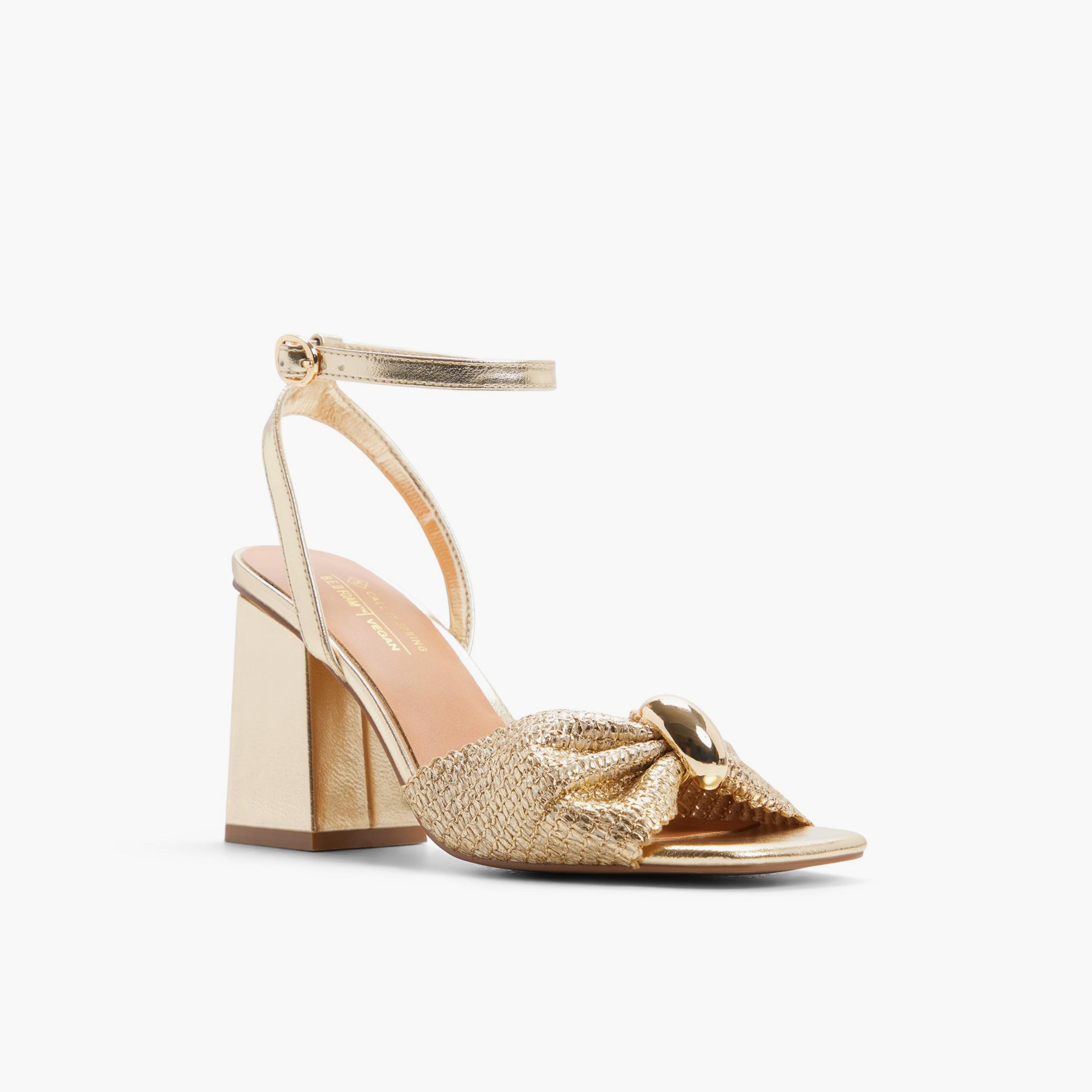 Call it Spring Women's Buckle Strap Hanahh Block Heel Sandals | 30HANAHH-women-shoes-sandals-heeled-image-1