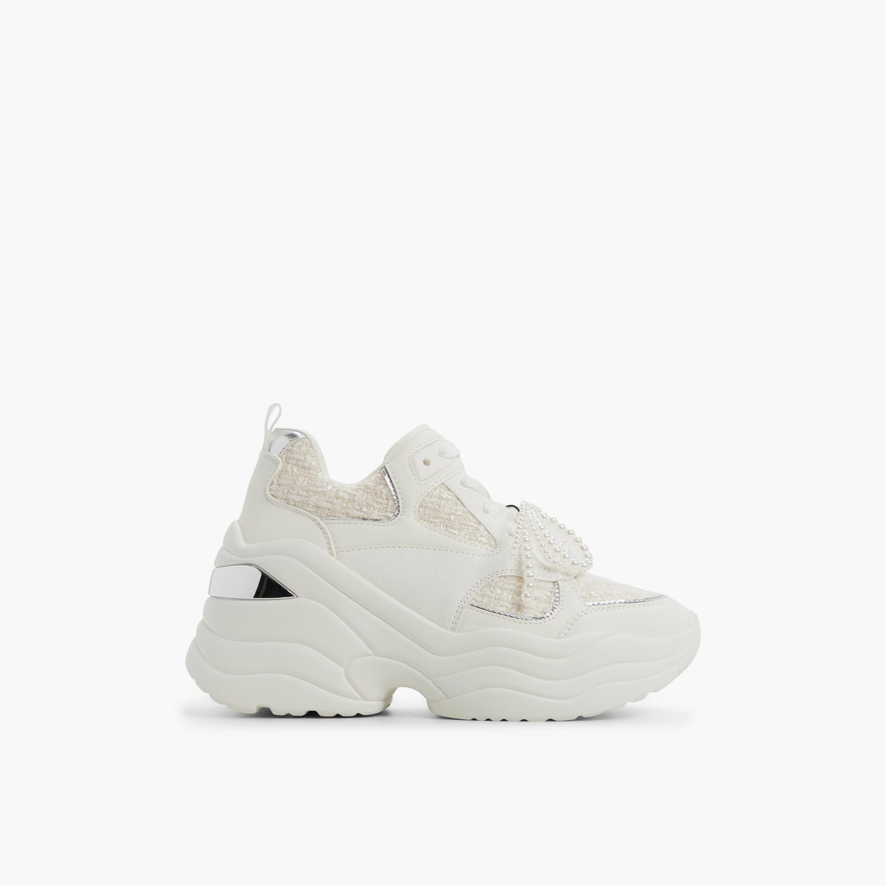 Call It Spring Women's Lace-up Low Ankle Sneakers with Embellished Accent | 30HELYNNE-women-shoes-sneakers-image-17
