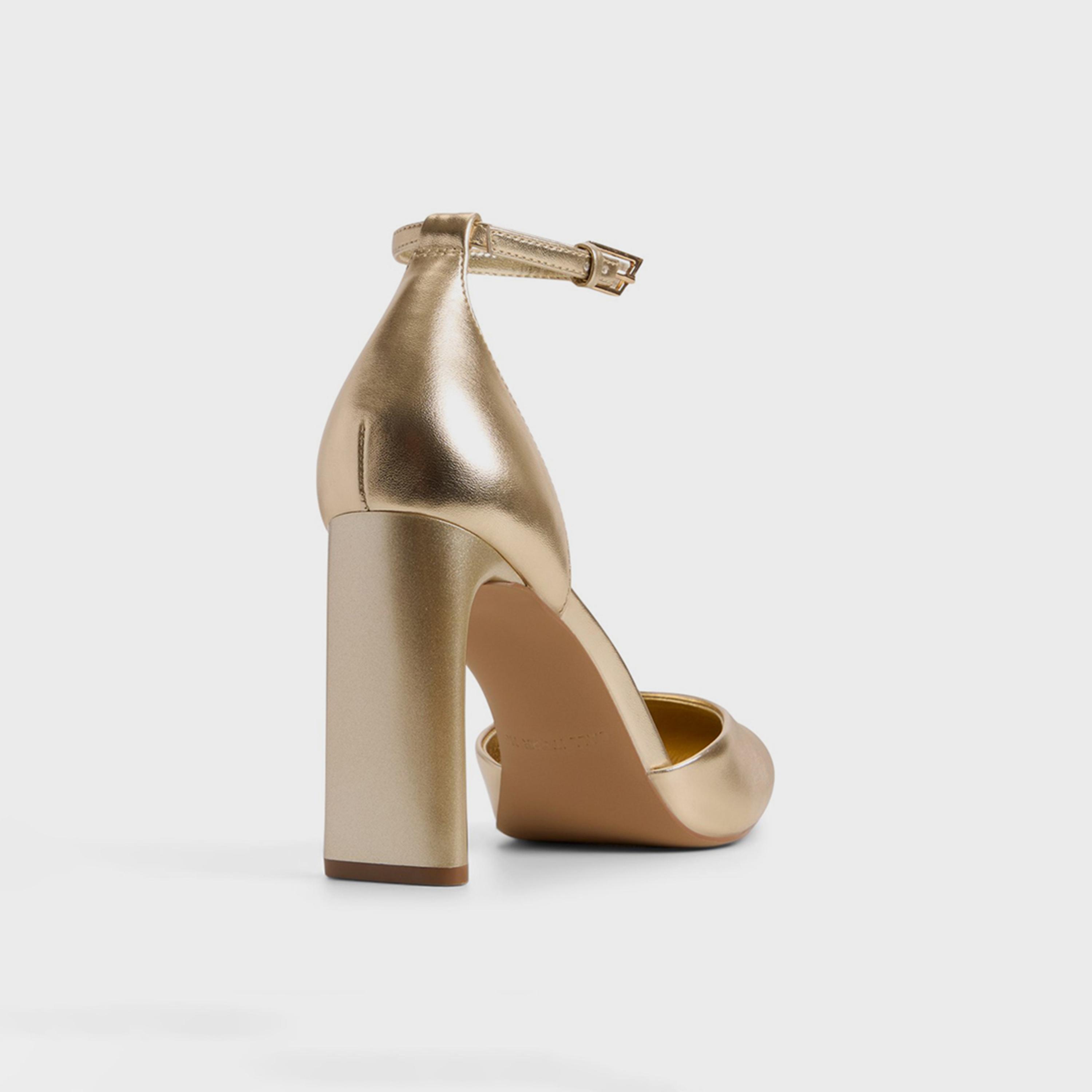 Call it Spring Women's Buckle Strap KIMMIE Flared Heel Pumps | 30KIMMIE-women-shoes-heels-image-5
