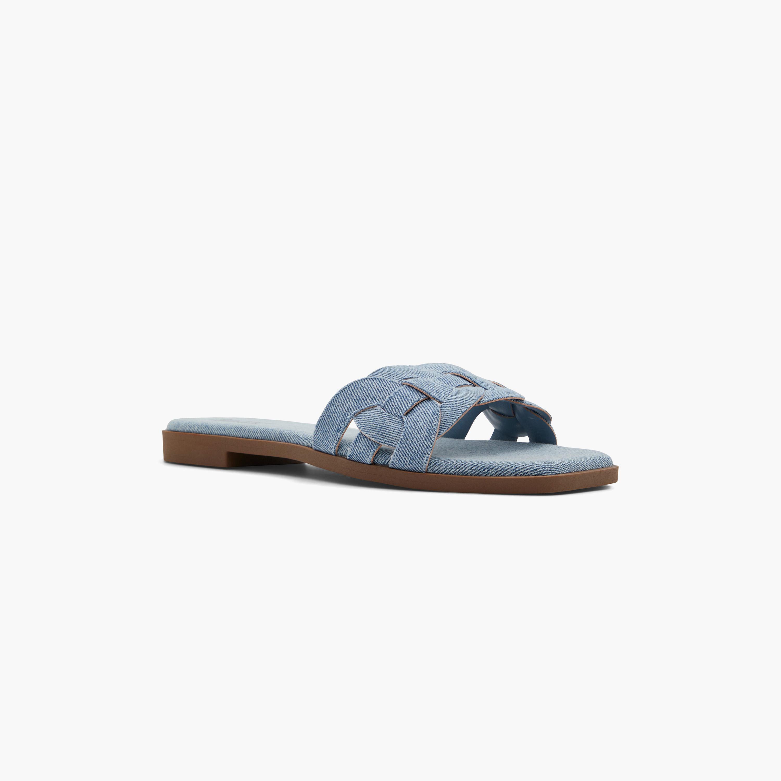 كول ات سبرينج شبشب سهل الارتداء مع الراينستون للنساء | 30MELINA-women-shoes-sandals-flats-image-6