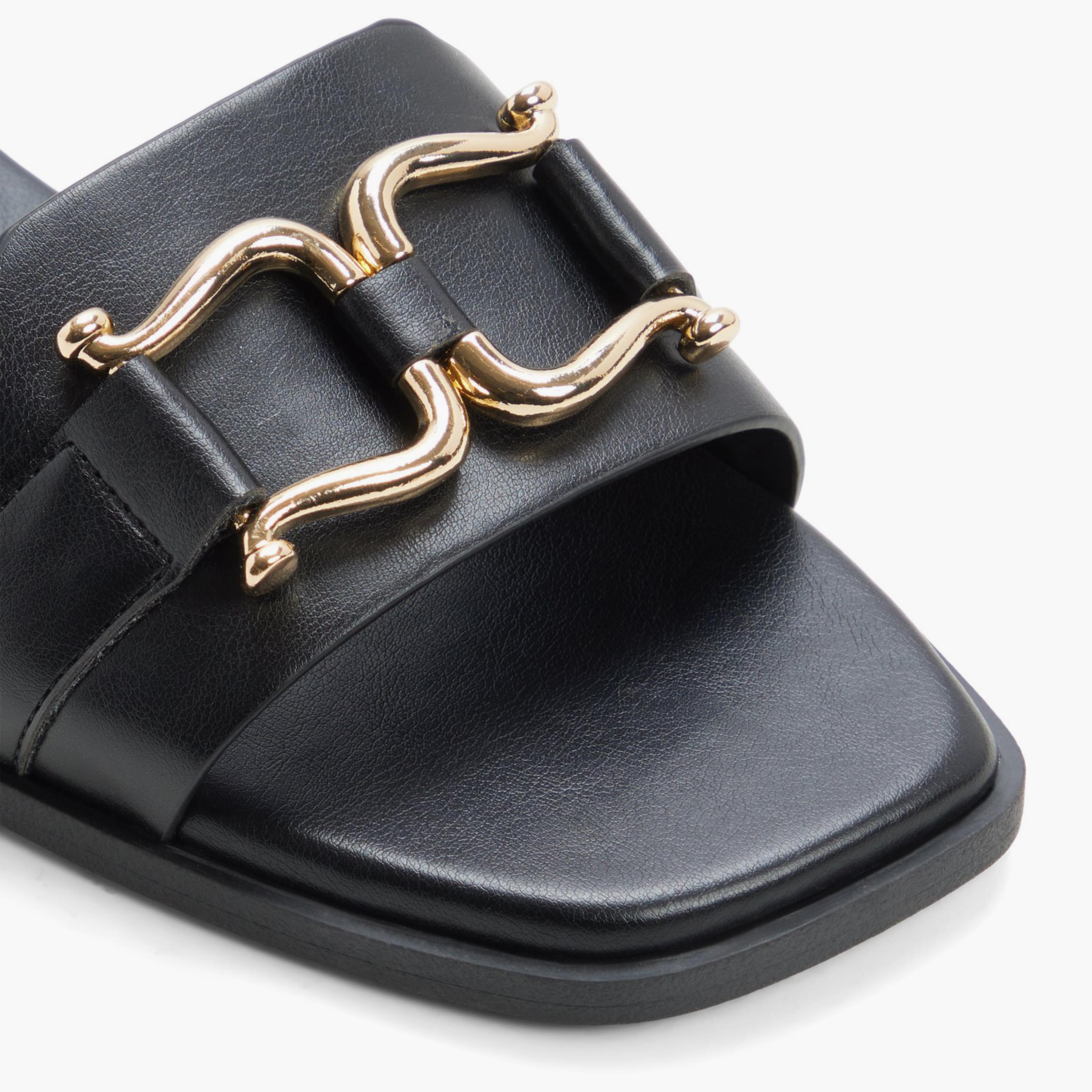 Call it Spring Women's Slip-On Missyy Slide Flat Sandals | 30MISSYY-women-shoes-sandals-flats-image-2