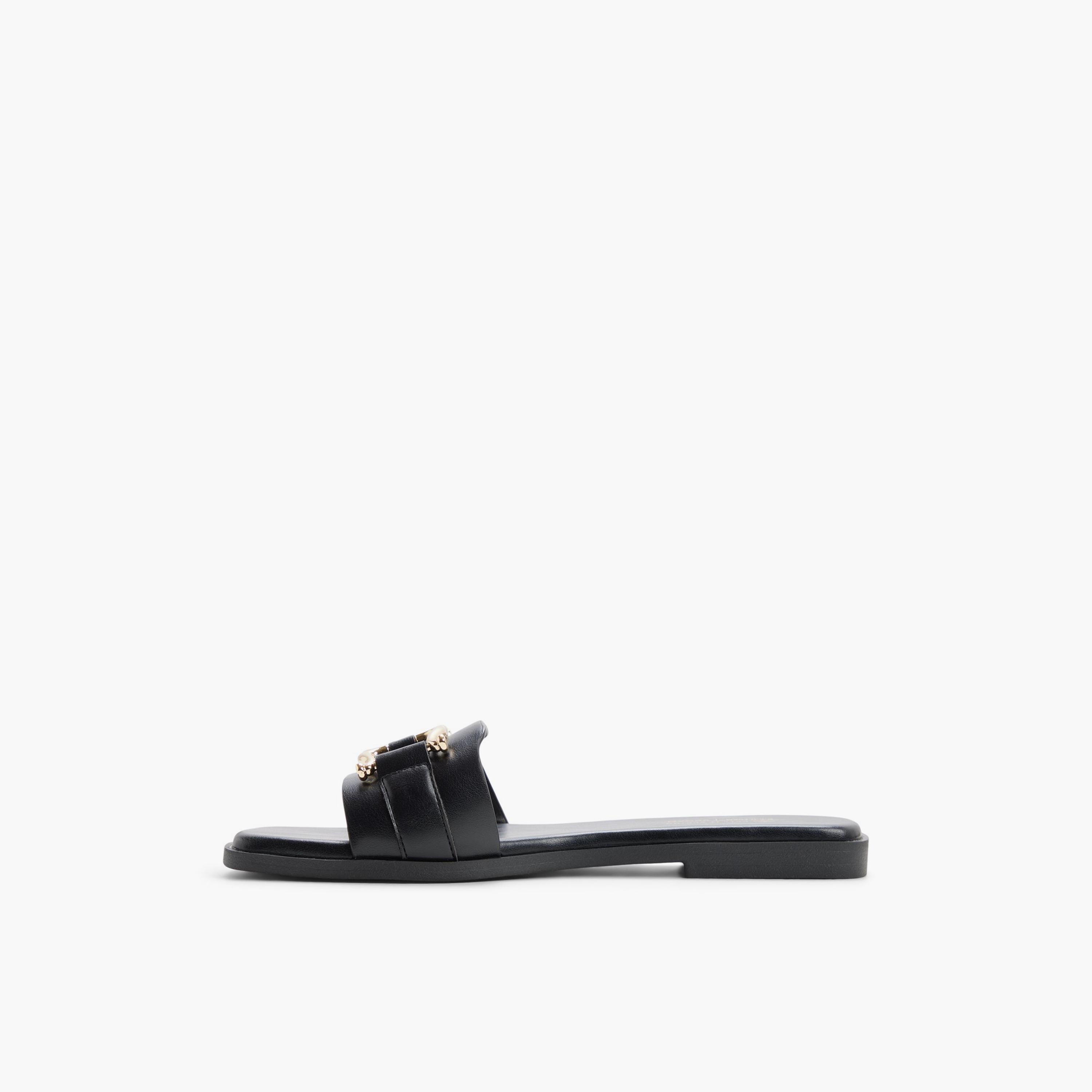 كول ات سبرينغ - صندل ميسي نسائي مسطح سهل الارتداء | 30MISSYY-women-shoes-sandals-flats-image-4