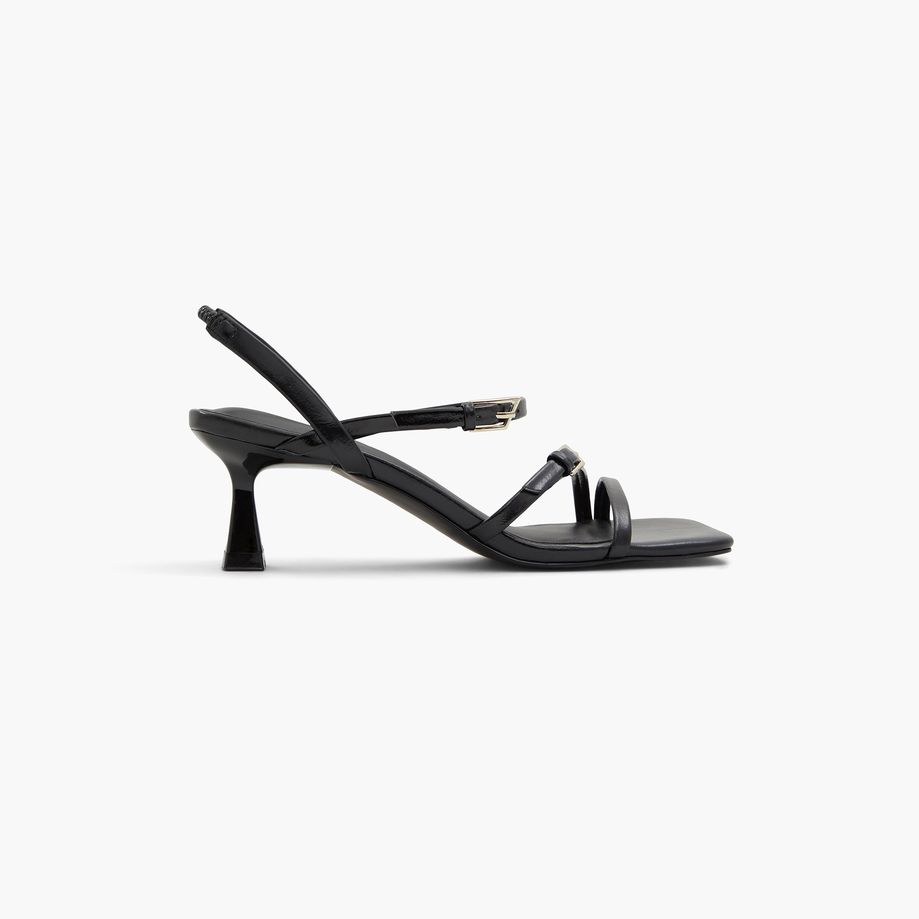 صندل نسائي بحزام من كول ات سبرينج بولي بكعب صغير مع مزين بإبزيم-women-shoes-heels-image-2