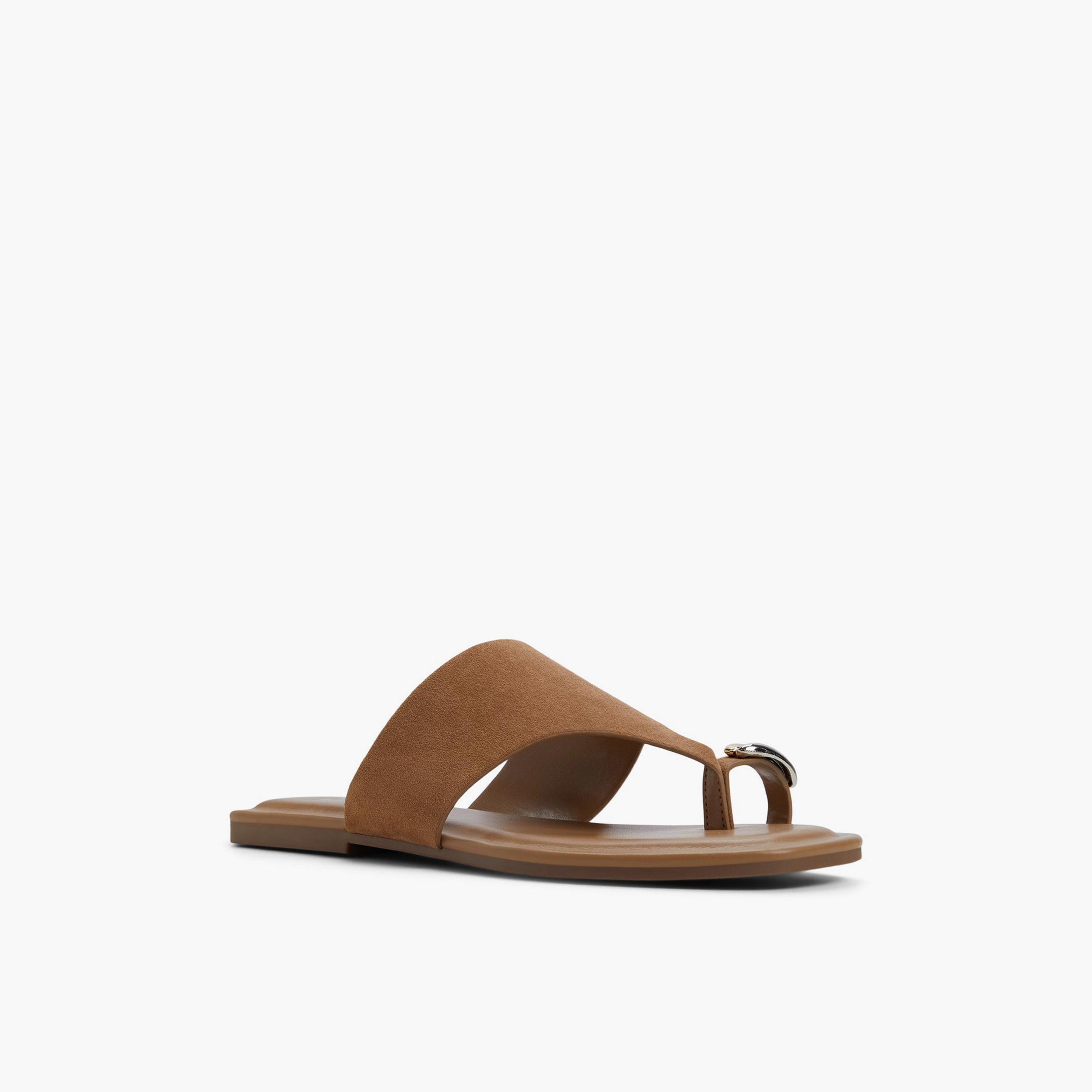 كول ات سبرينغ - صندل راشيل نسائي سهل الارتداء ذو مقدمة مسطحة وحلقة إصبع | 30RACHYLLE-women-shoes-sandals-flats-image-1