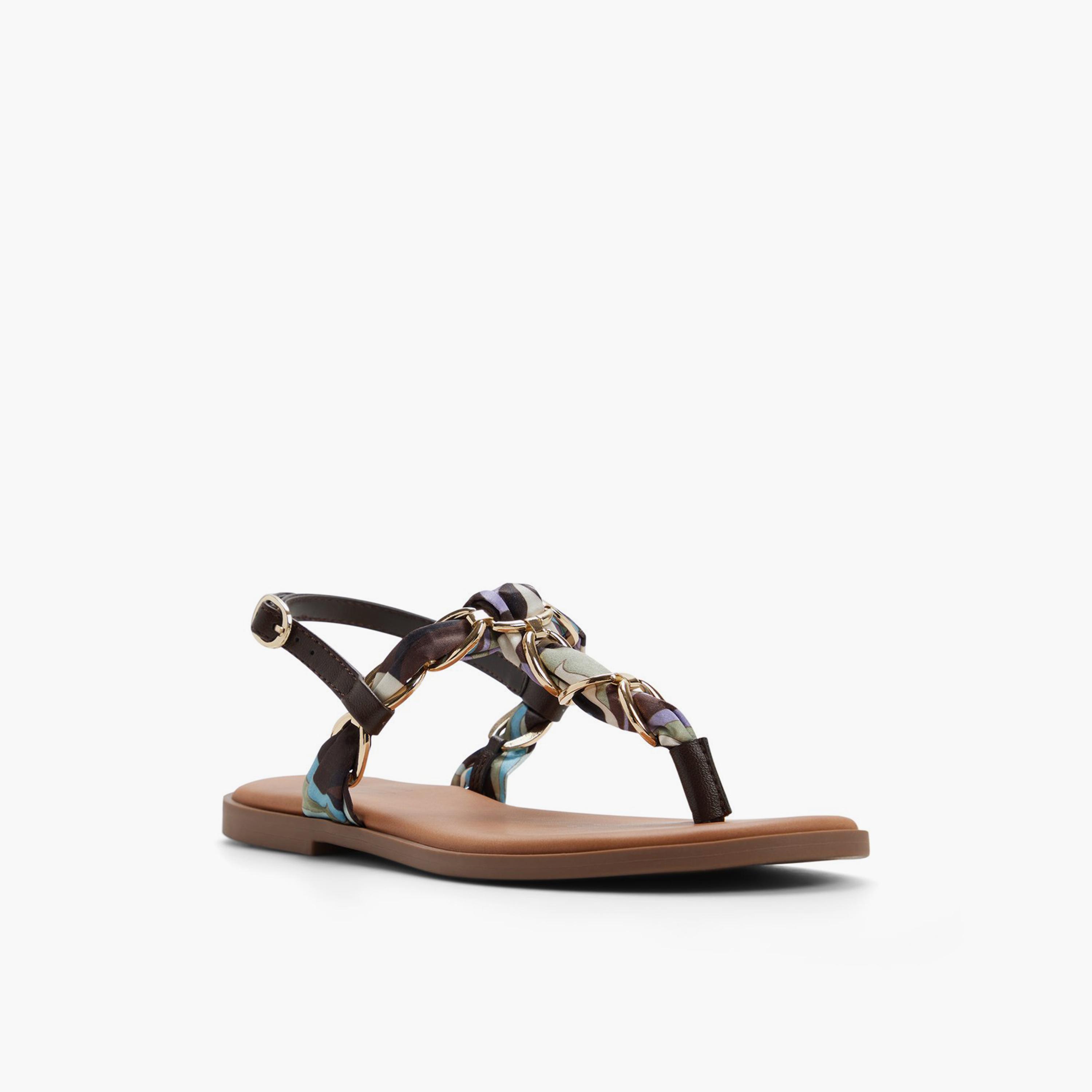 كول ات سبرينغ - صندل رافينا نسائي مسطح بإبزيم | 30RAVENNAA-women-shoes-sandals-flats-image-1