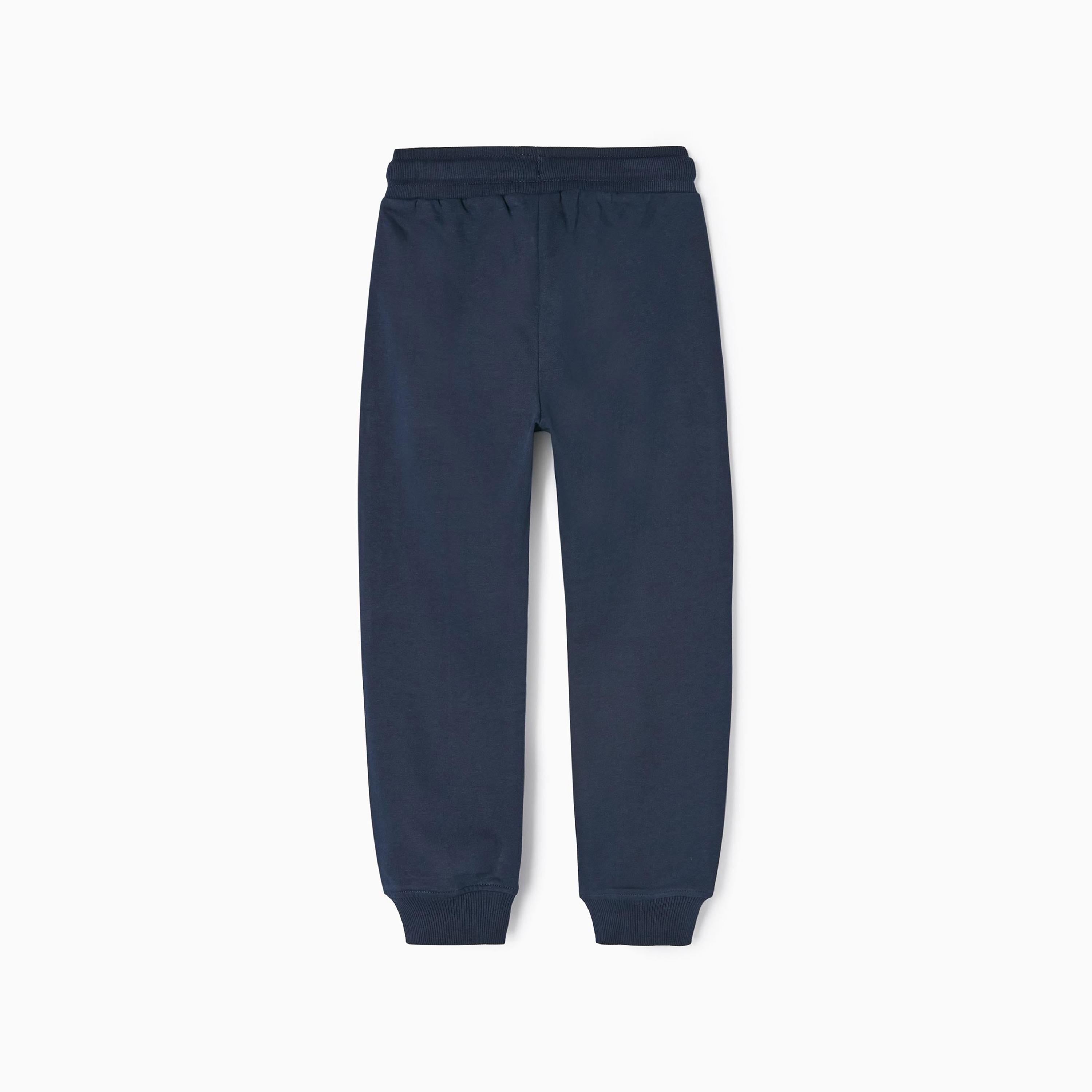 بنطال ركض بطبعات وخصر مطاطي سبايدر مان من زيبي-boys-clothing-bottoms-joggersandtrackpants-image-3