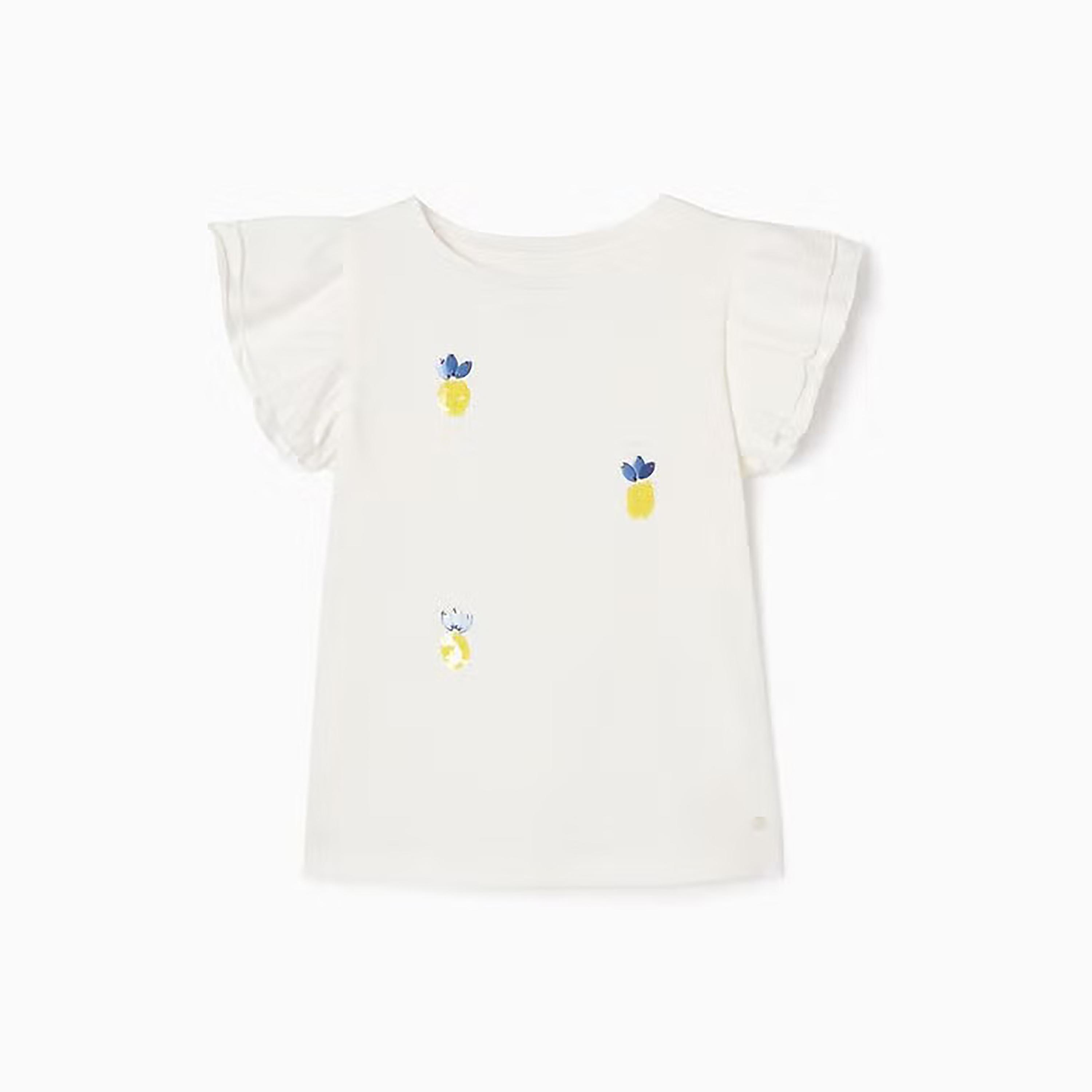 Zippy Embellished Short Sleeves T-Shirt-girls-clothing-tshirts-image-1