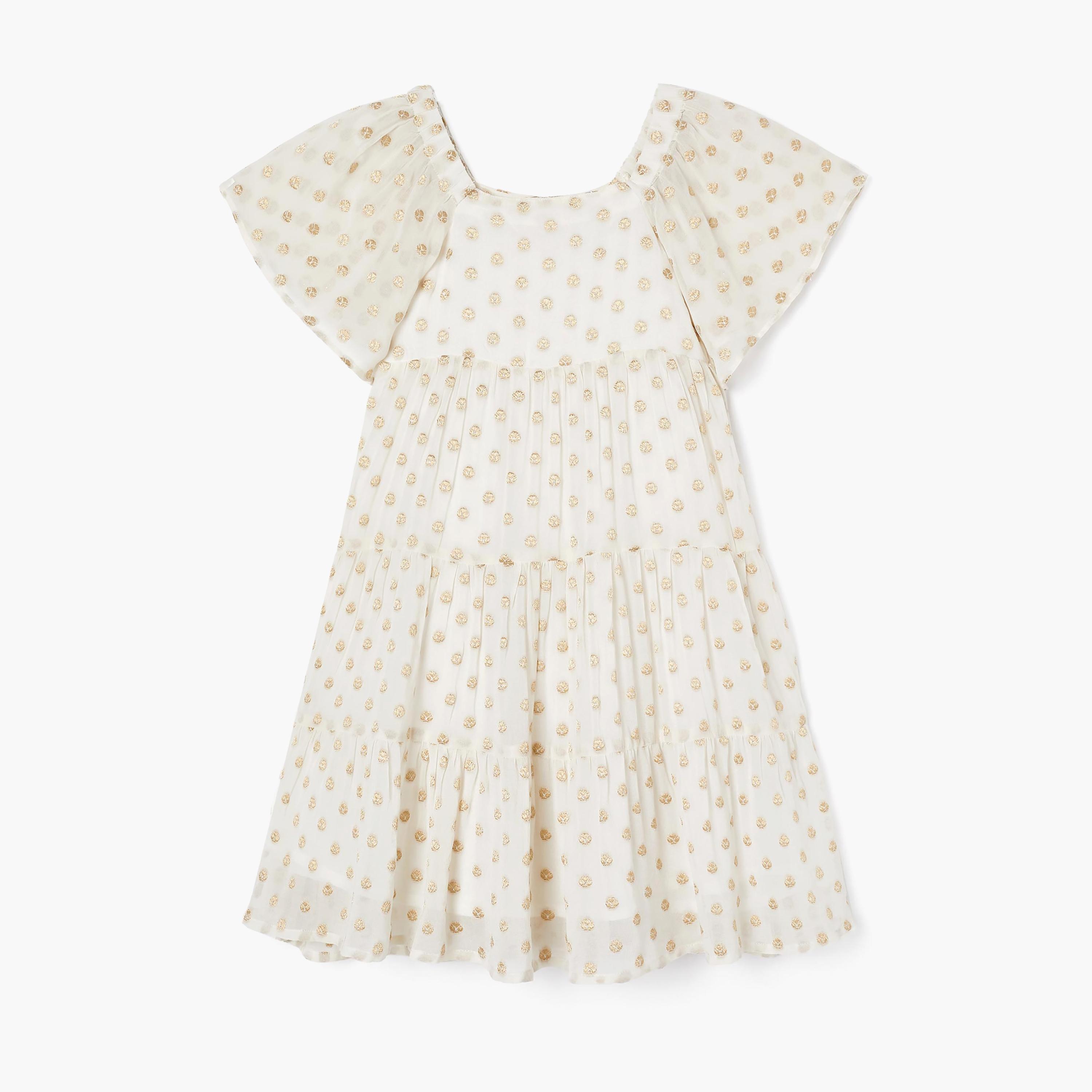 Zippy Embroidered Short Sleeves Dress-girls-clothing-dressesandjumpsuits-image-1