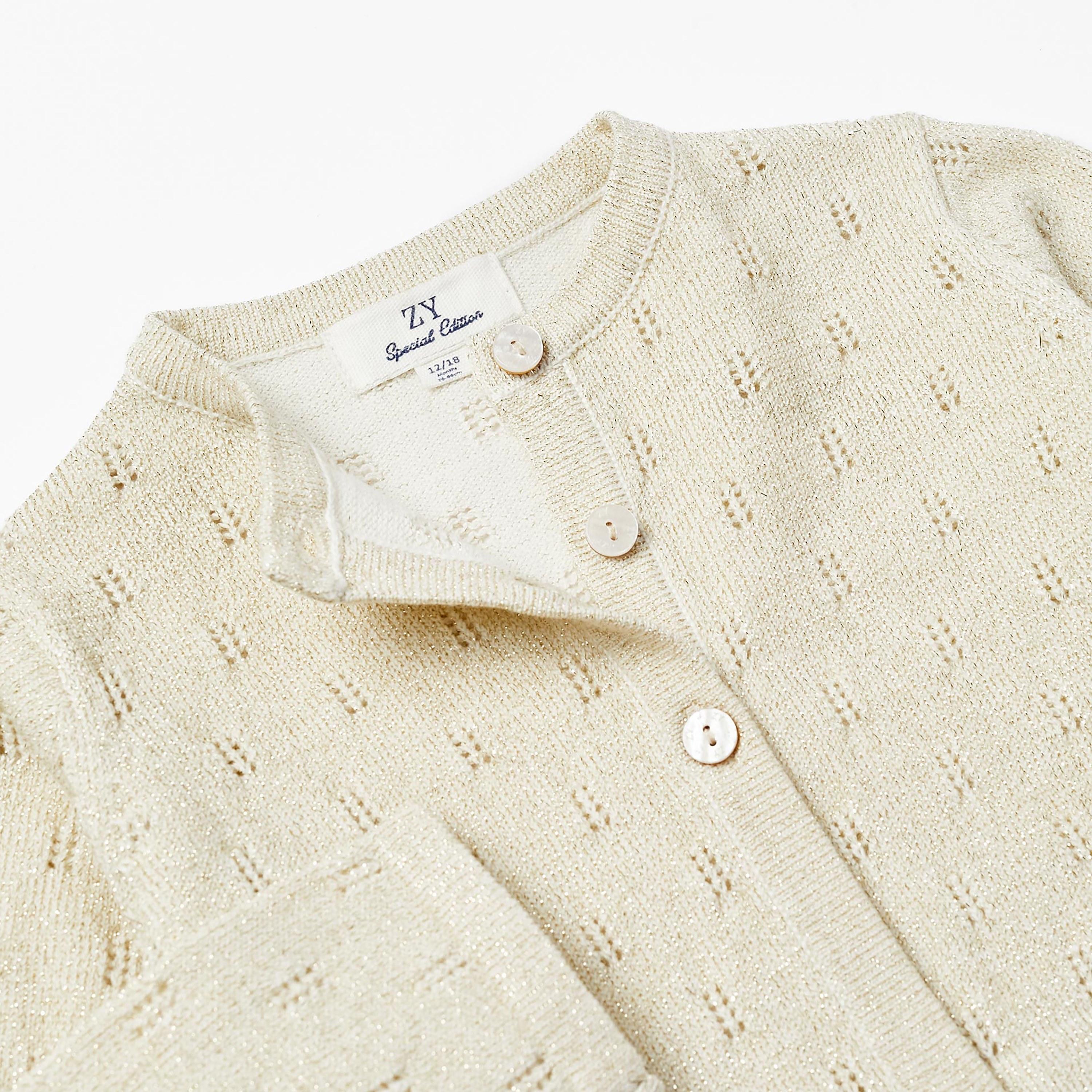 Zippy Solid Round Neck Bolero Cardigan-baby-girls-clothing-jumpersandcardigans-image-3