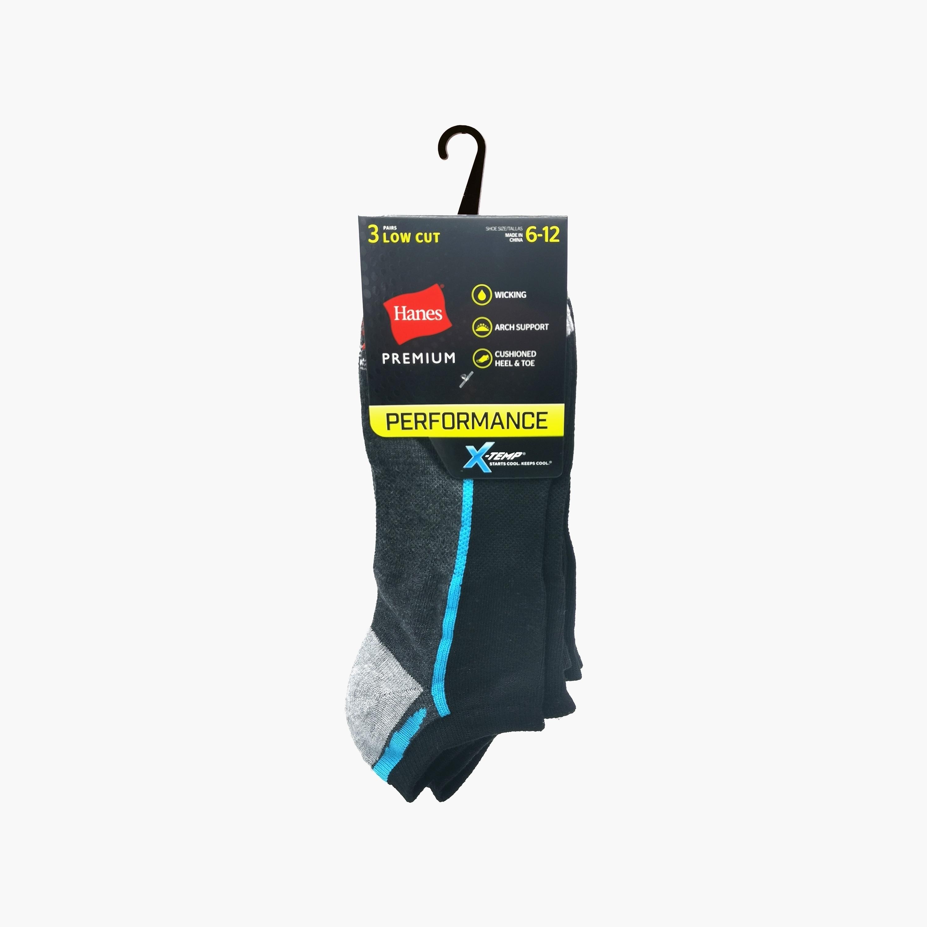 مجموعة هنس المتنوعة مكونة من 3 جوارب رجالية ذات قصة منخفضة-men-socks-image-2
