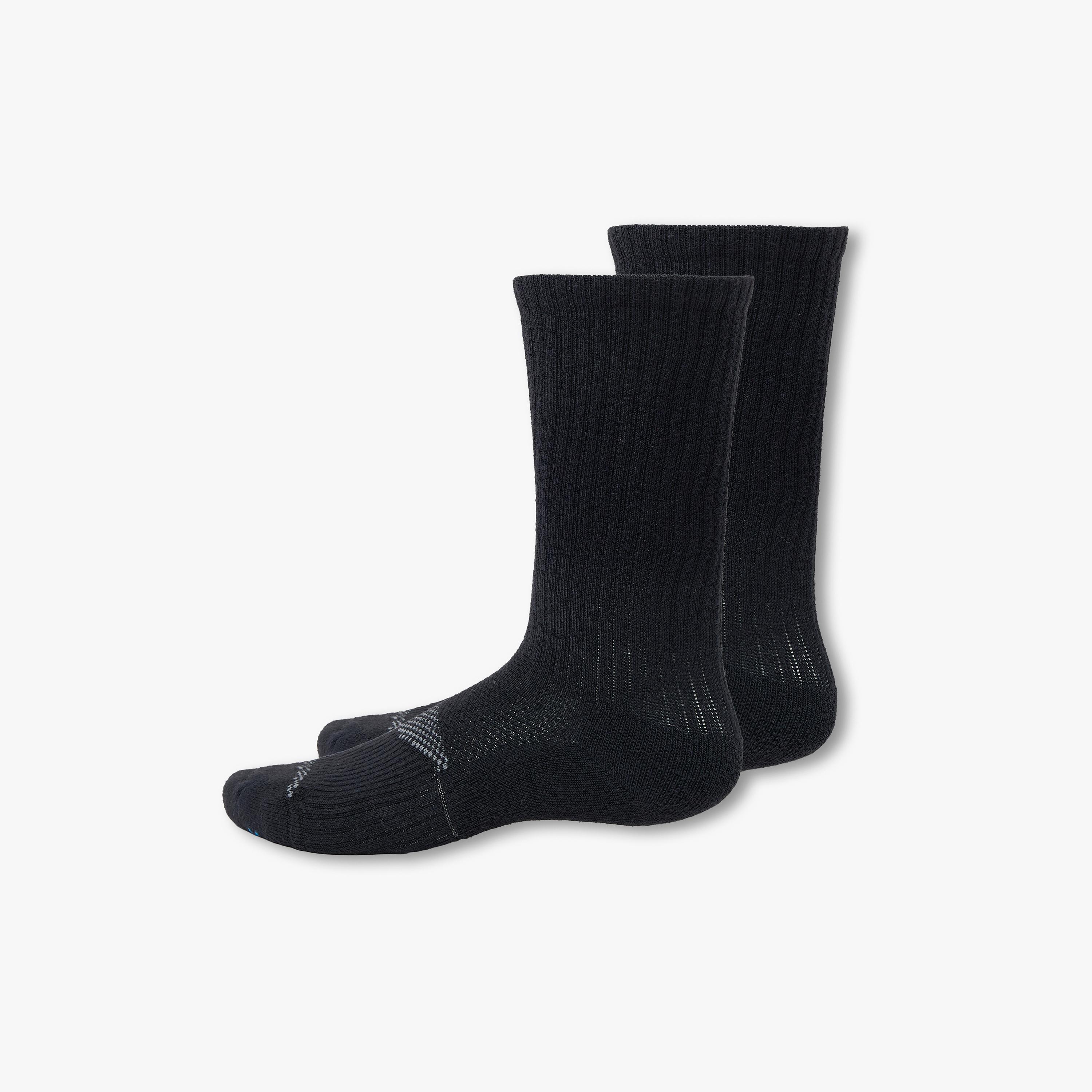 Hanes Pack of 3 Patterned Crew Length Men's Socks-men-socks-image-2