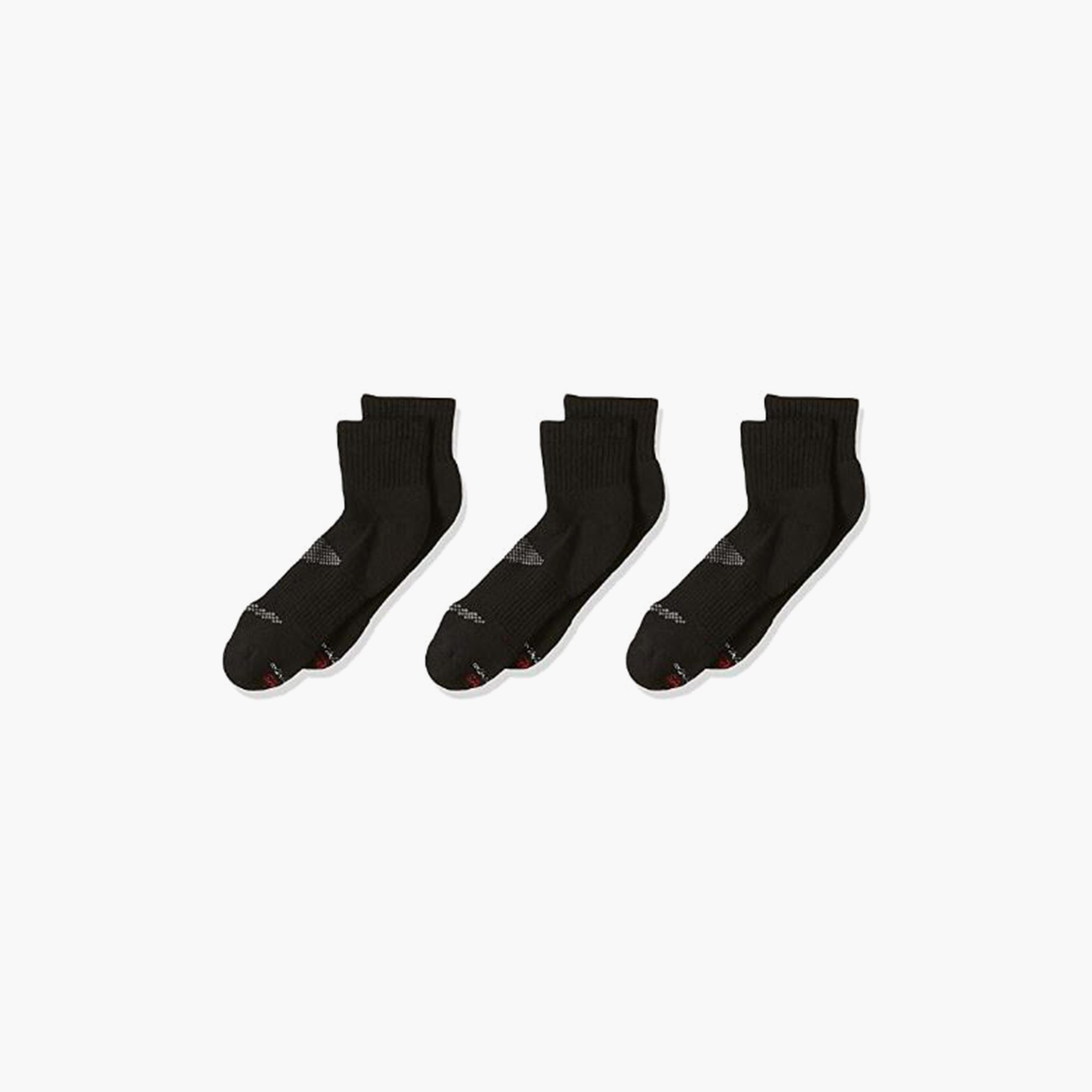 Hanes Pack of 3 Patterned Ankle Length Men's Socks-men-socks-image-1