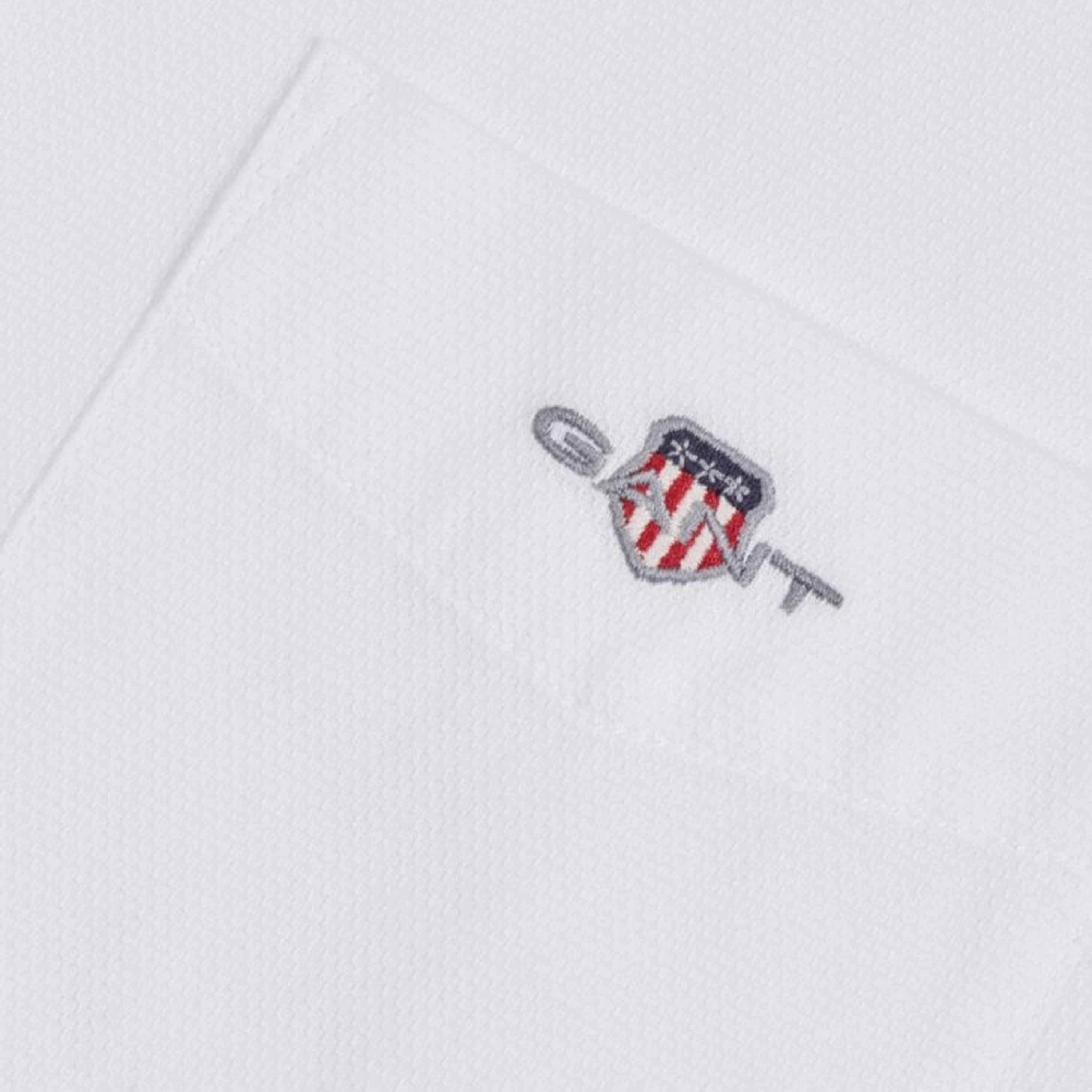 Gant Textured Button Down Collar Long Sleeves Shirt with Patch Pocket-men-clothing-shirts-image-3