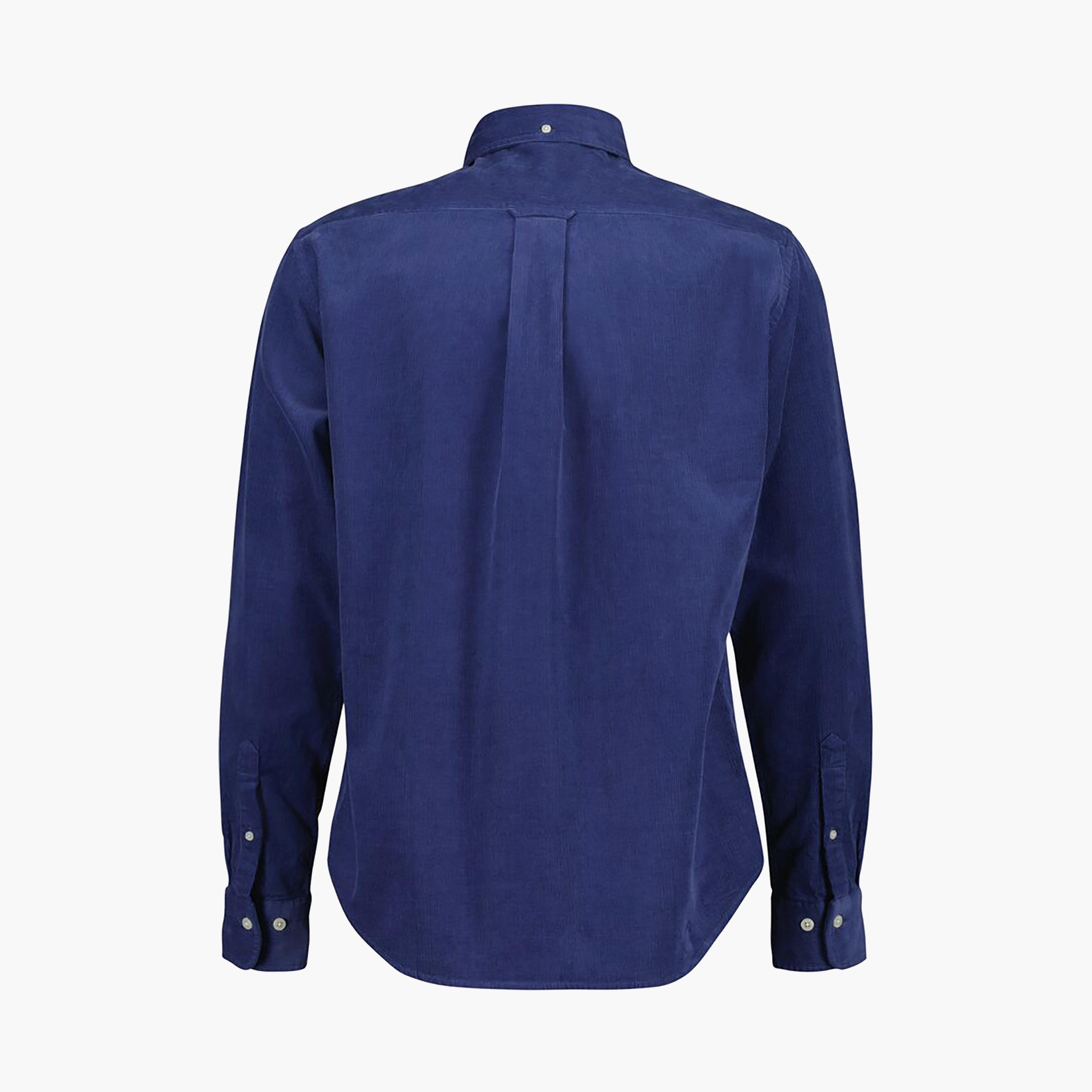 Gant Regular Fit Plain Button-Down Collar Long Sleeves Men's Shirt-men-clothing-shirts-image-2