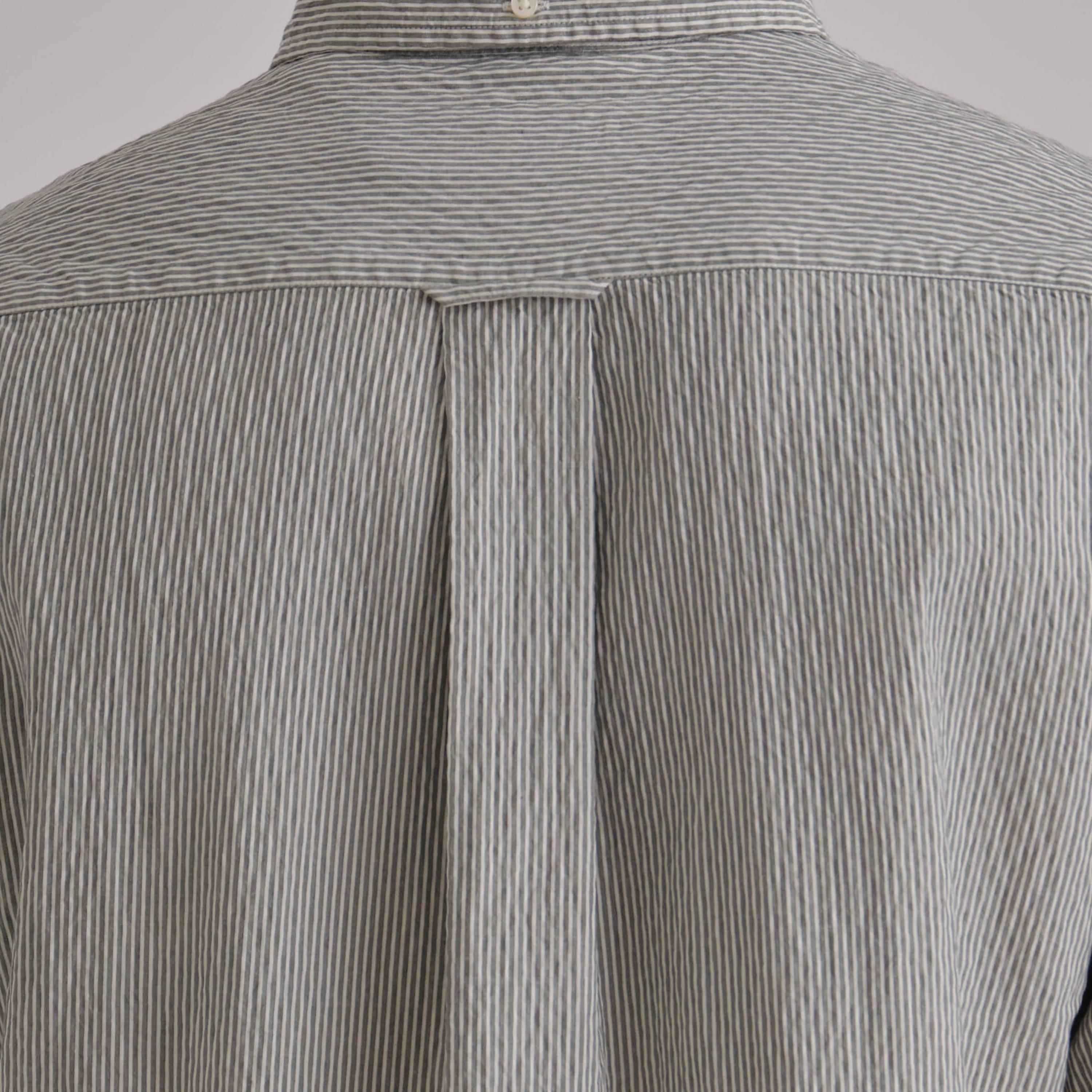 Gant Regular Fit Striped Button-Down Collar Long Sleeves Men's Shirt-men-clothing-shirts-image-2