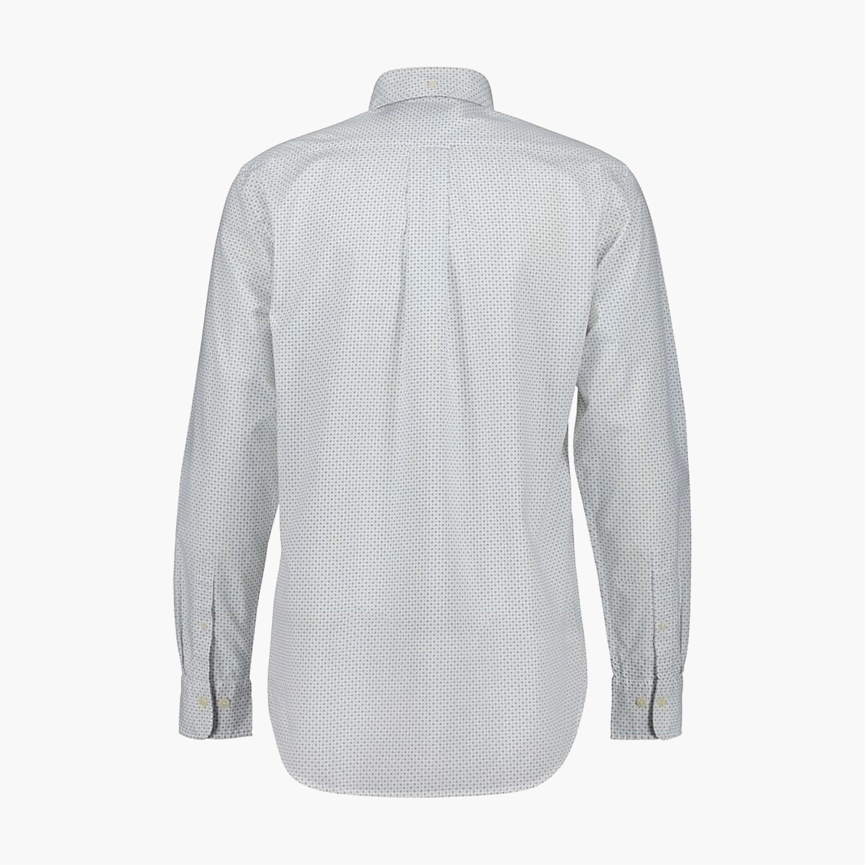 Gant Regular Fit Ditsy Print Button-Down Collar Long Sleeves Men's Shirt-men-clothing-shirts-image-2