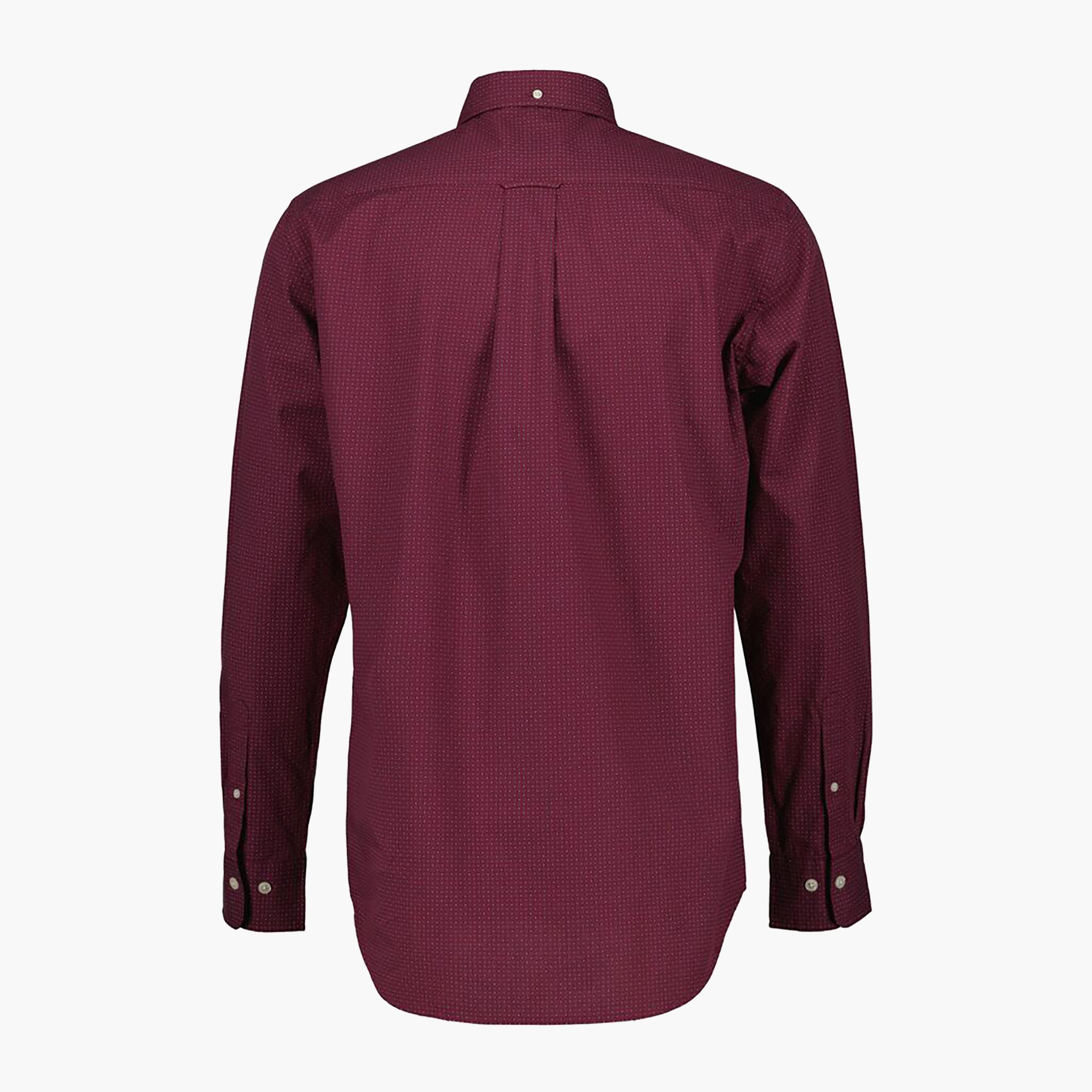 Gant Regular Fit Ditsy Print Button-Down Collar Long Sleeves Men's Shirt-men-clothing-shirts-image-6