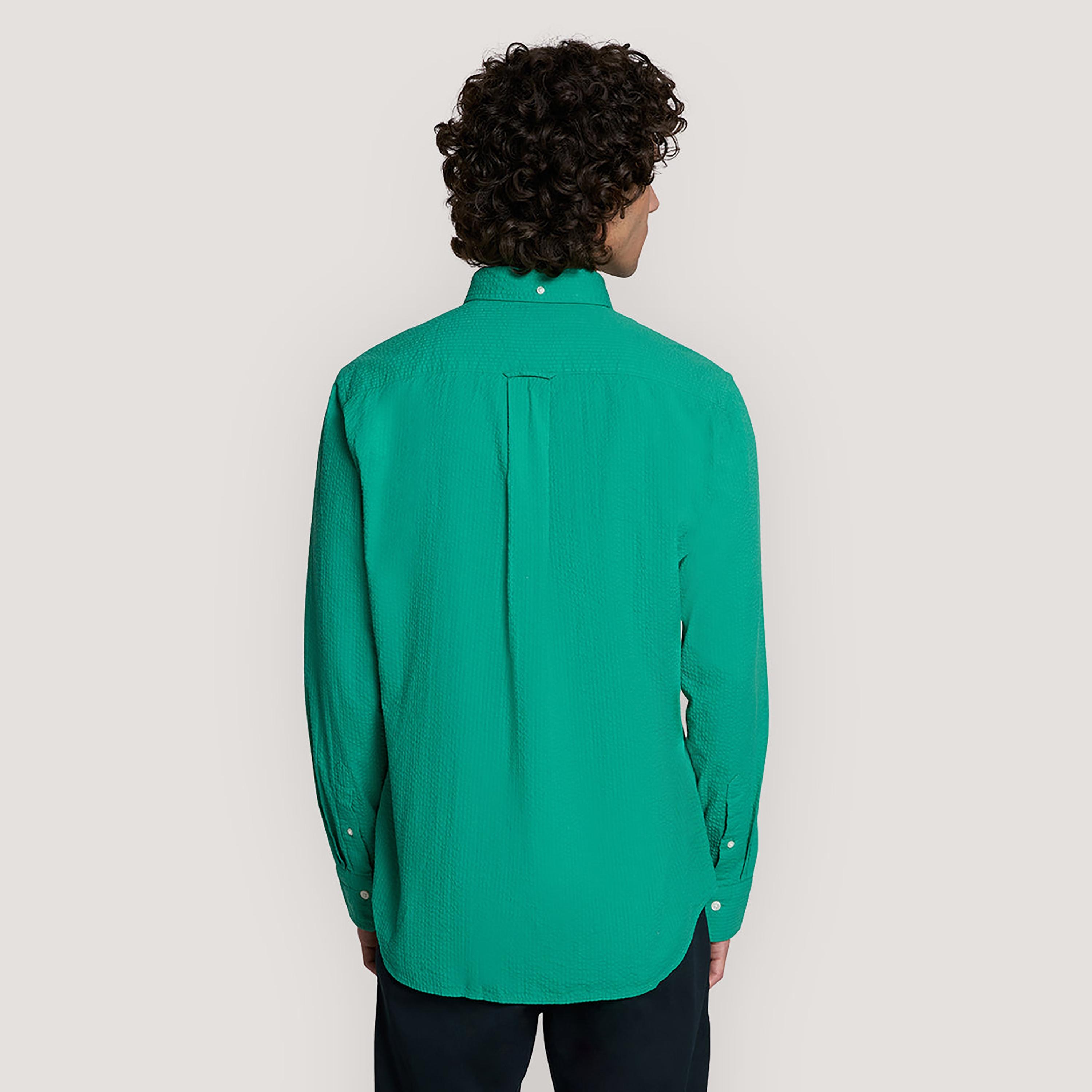 قميص رجالي بقصّة عادية وياقة وأزرار وأكمام طويلة من جانت-men-clothing-shirts-image-4