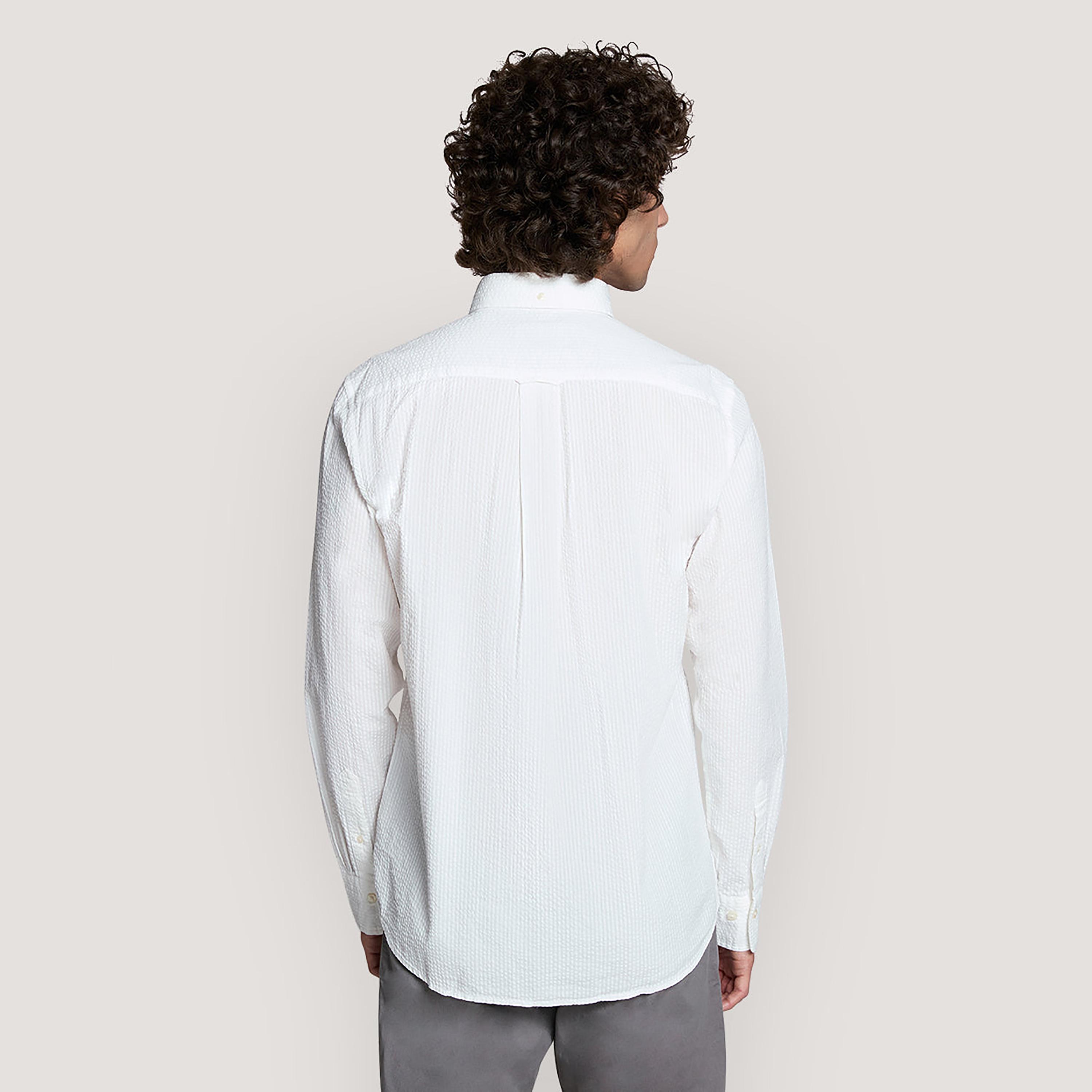 قميص رجالي بقصّة عادية وياقة وأزرار وأكمام طويلة من جانت-men-clothing-shirts-image-8