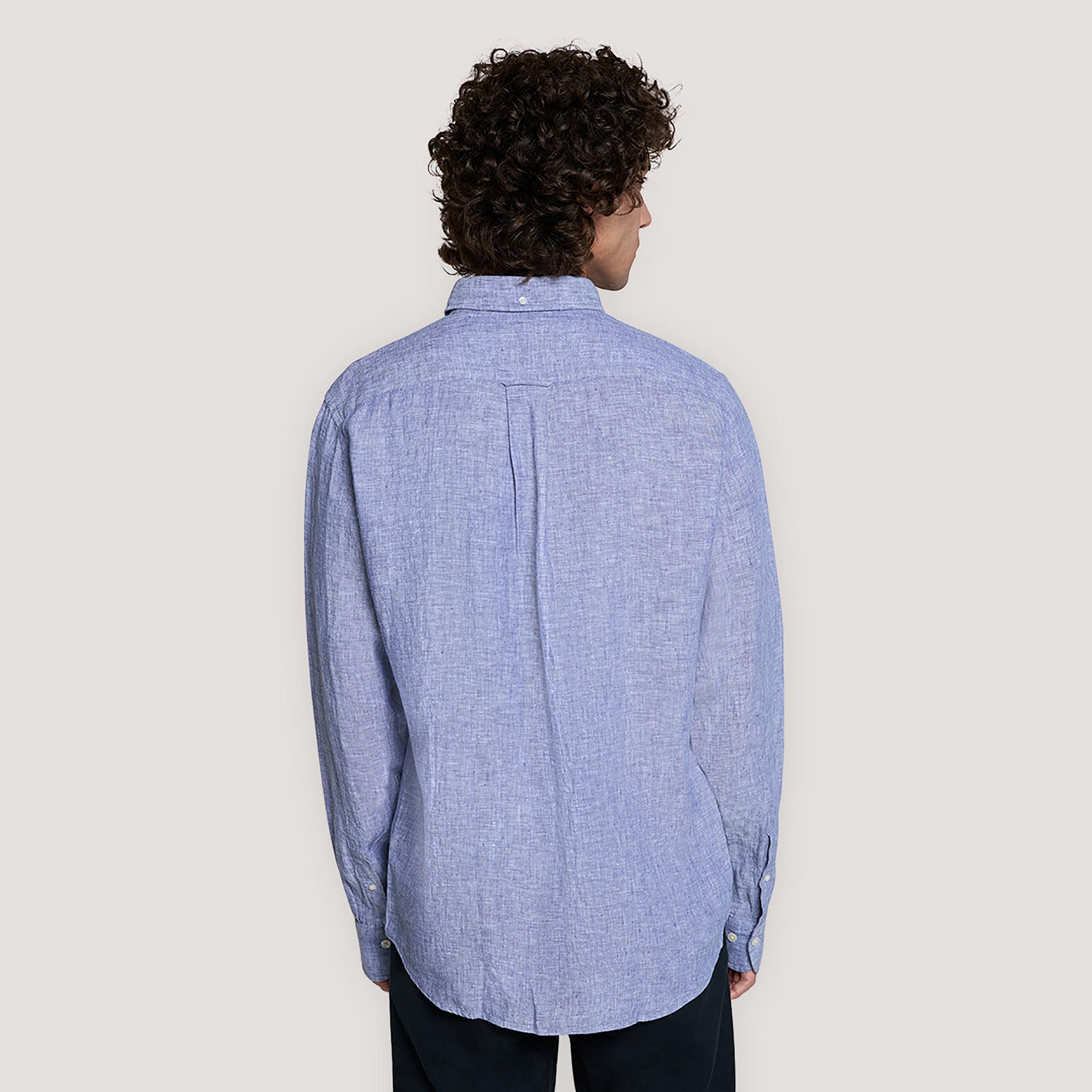 قميص رجالي بقصة عادية وأزرار وأكمام طويلة من جانت-men-clothing-shirts-image-4