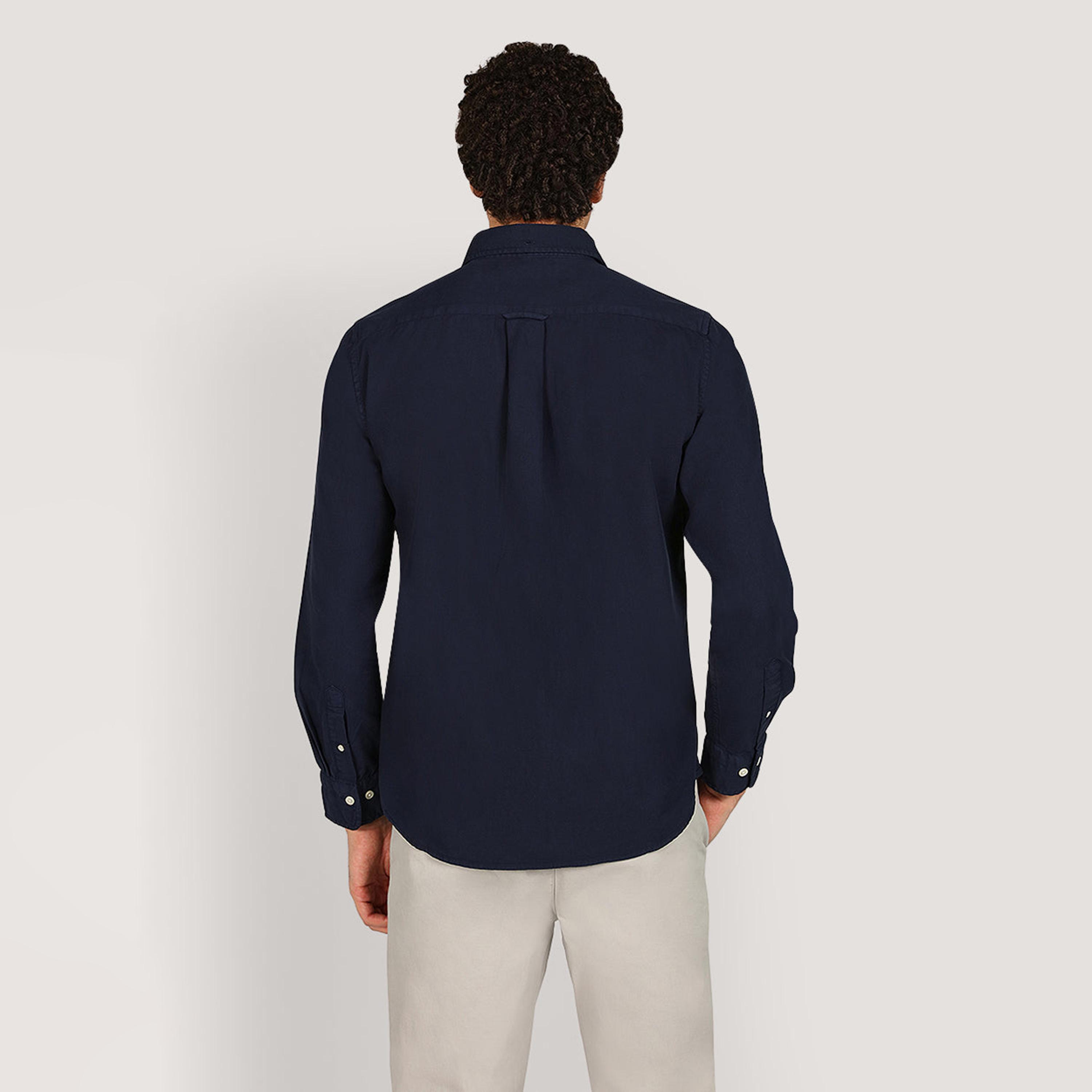 قميص رجالي بقصّة عادية وياقة بأزرار وأكمام طويلة من جانت-men-clothing-shirts-image-12