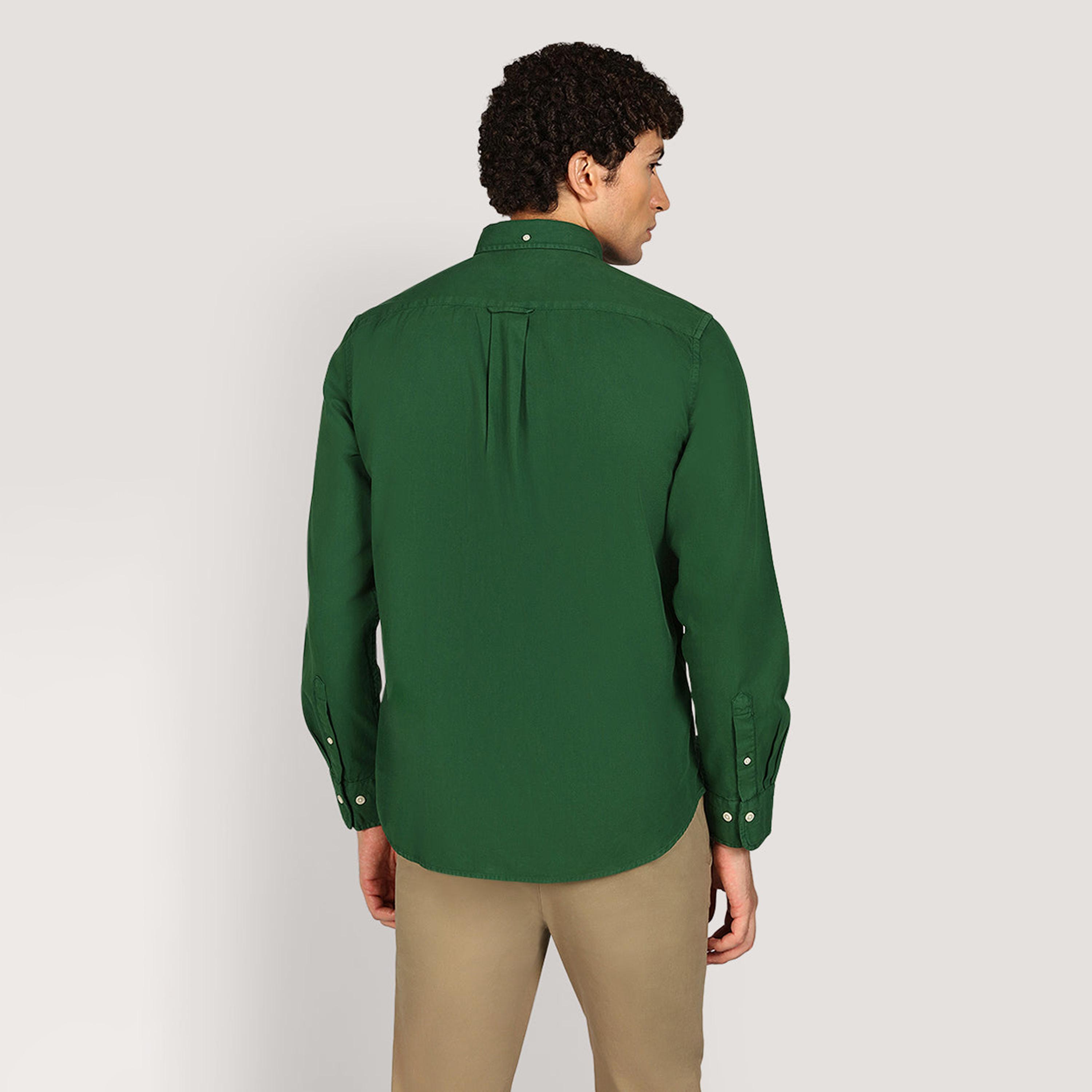 قميص رجالي بقصّة عادية وياقة بأزرار وأكمام طويلة من جانت-men-clothing-shirts-image-8