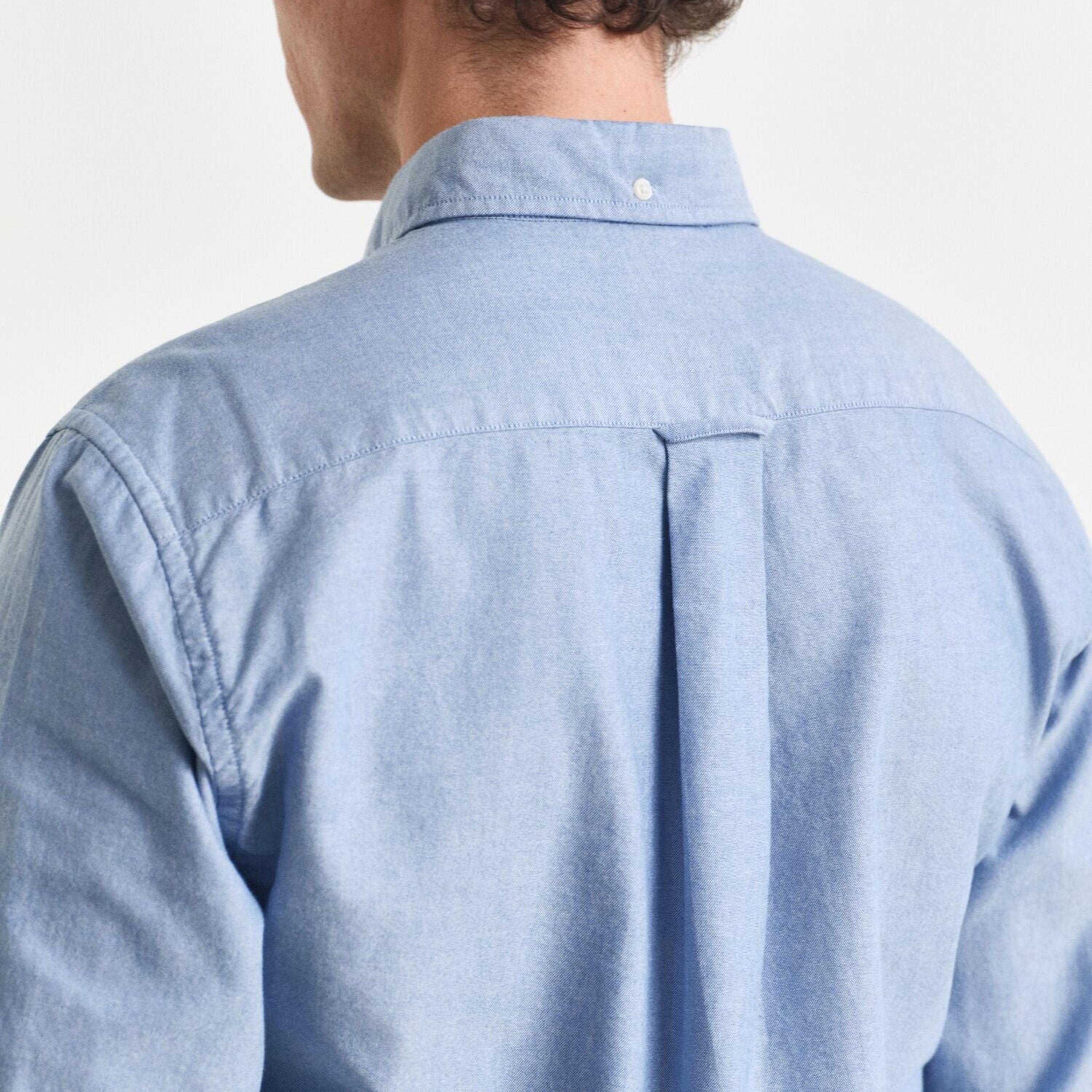 قميص رجالي بقصّة عادية وياقة بأزرار وأكمام طويلة من جانت-men-clothing-shirts-image-9