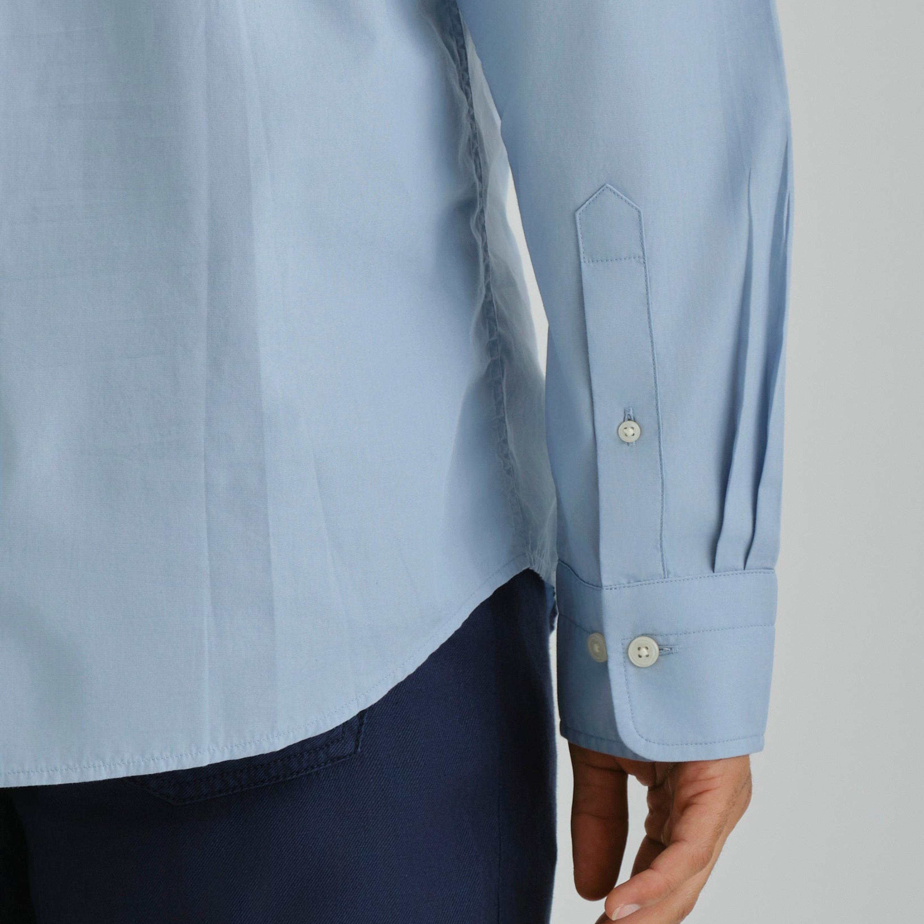 قميص رجالي بقصة عادية بياقة بأزرار سفلية سادة وأكمام طويلة من جانت.-men-clothing-shirts-image-8