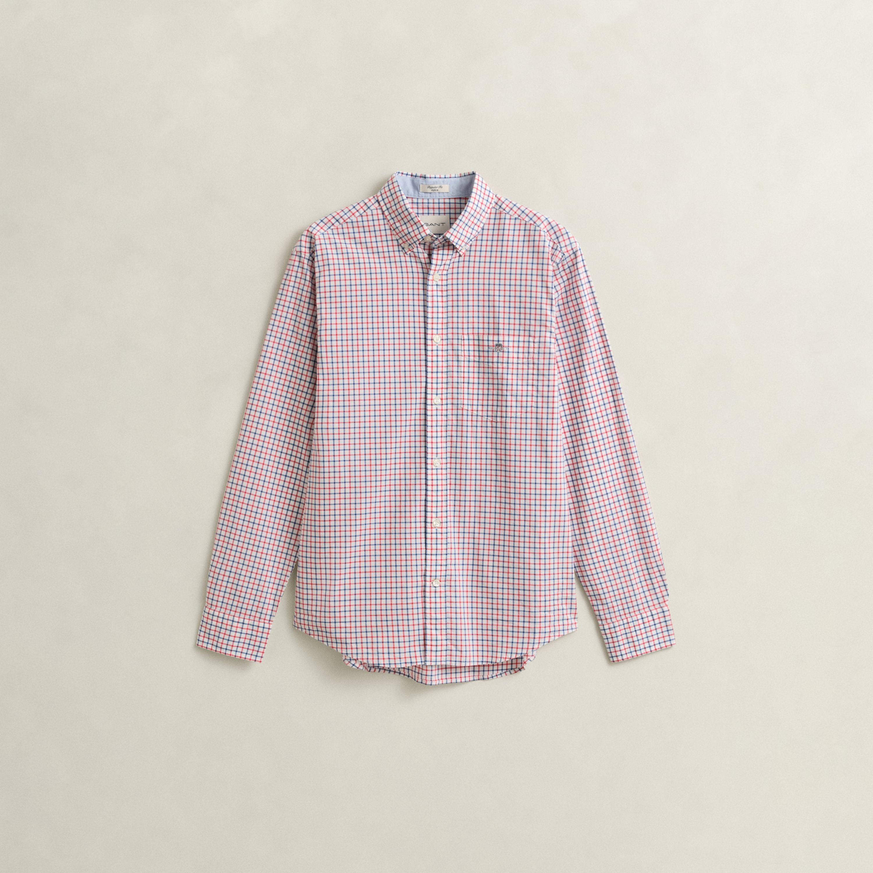 قميص رجالي بقصّة عادية وأكمام طويلة وياقة بأزرار من جانت-men-clothing-shirts-image-12