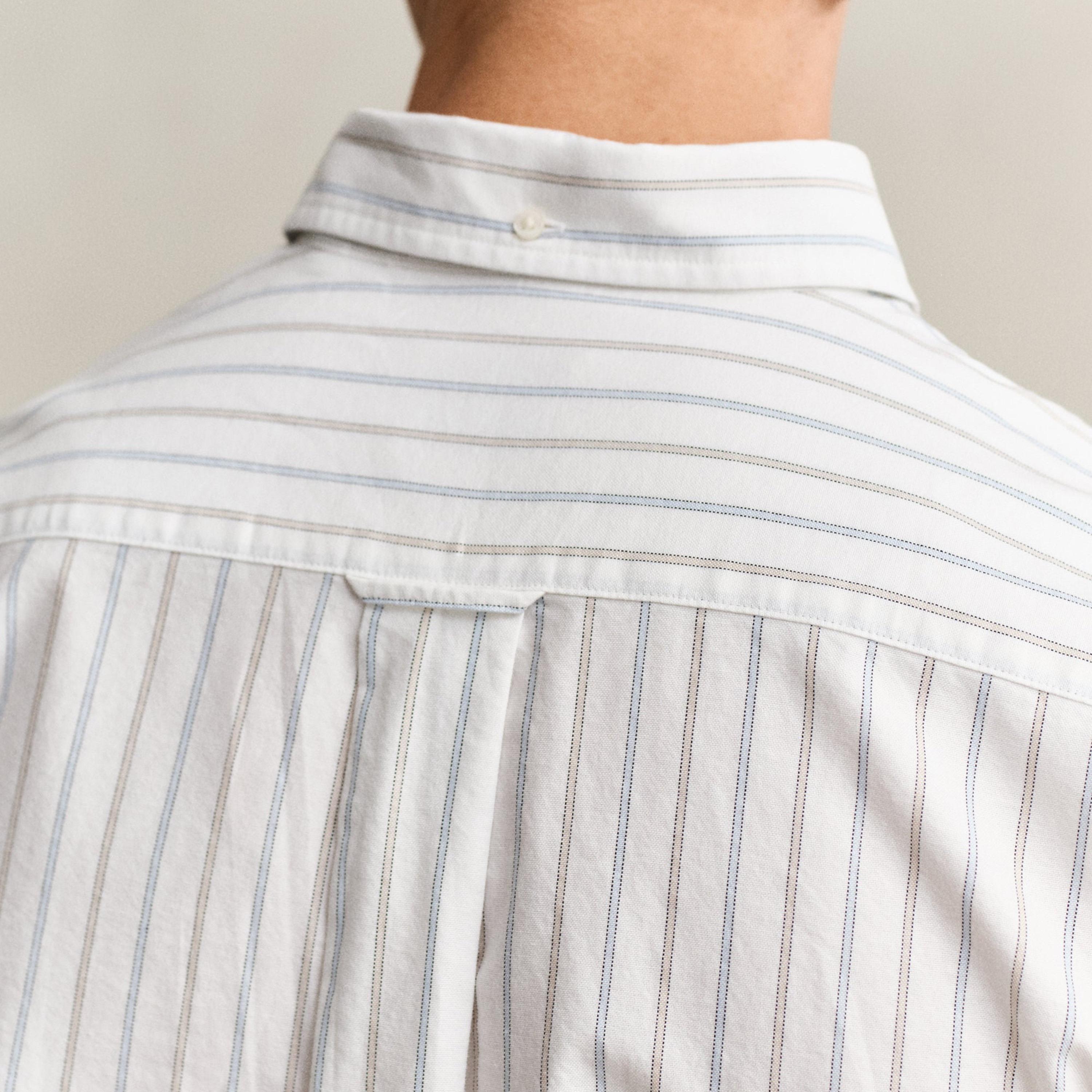 قميص رجالي مخطط بقصّة عادية وأزرار وأكمام طويلة من جانت-men-clothing-shirts-image-6