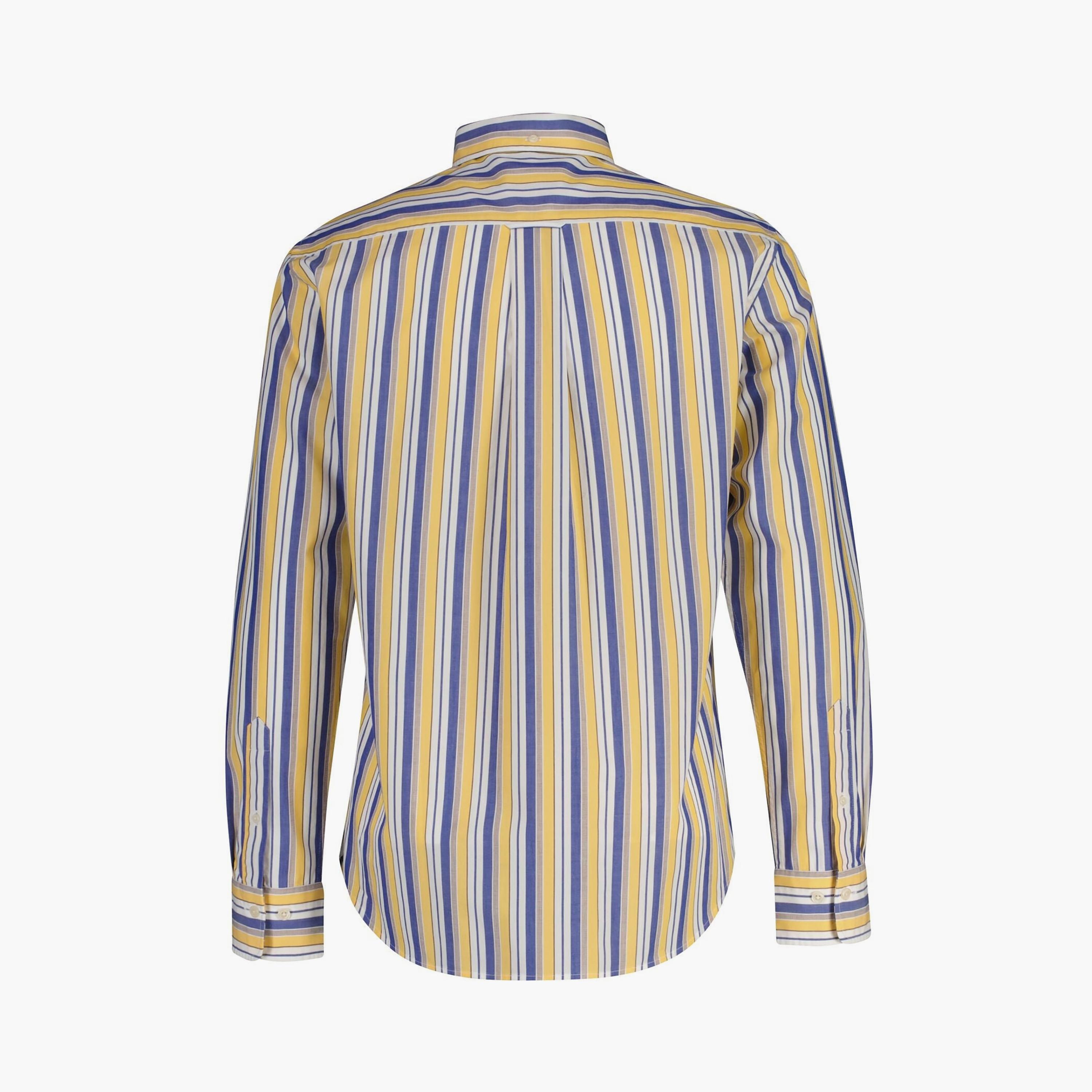 قميص رجالي مخطط بقصّة عادية وأزرار وأكمام طويلة من جانت-men-clothing-shirts-image-12