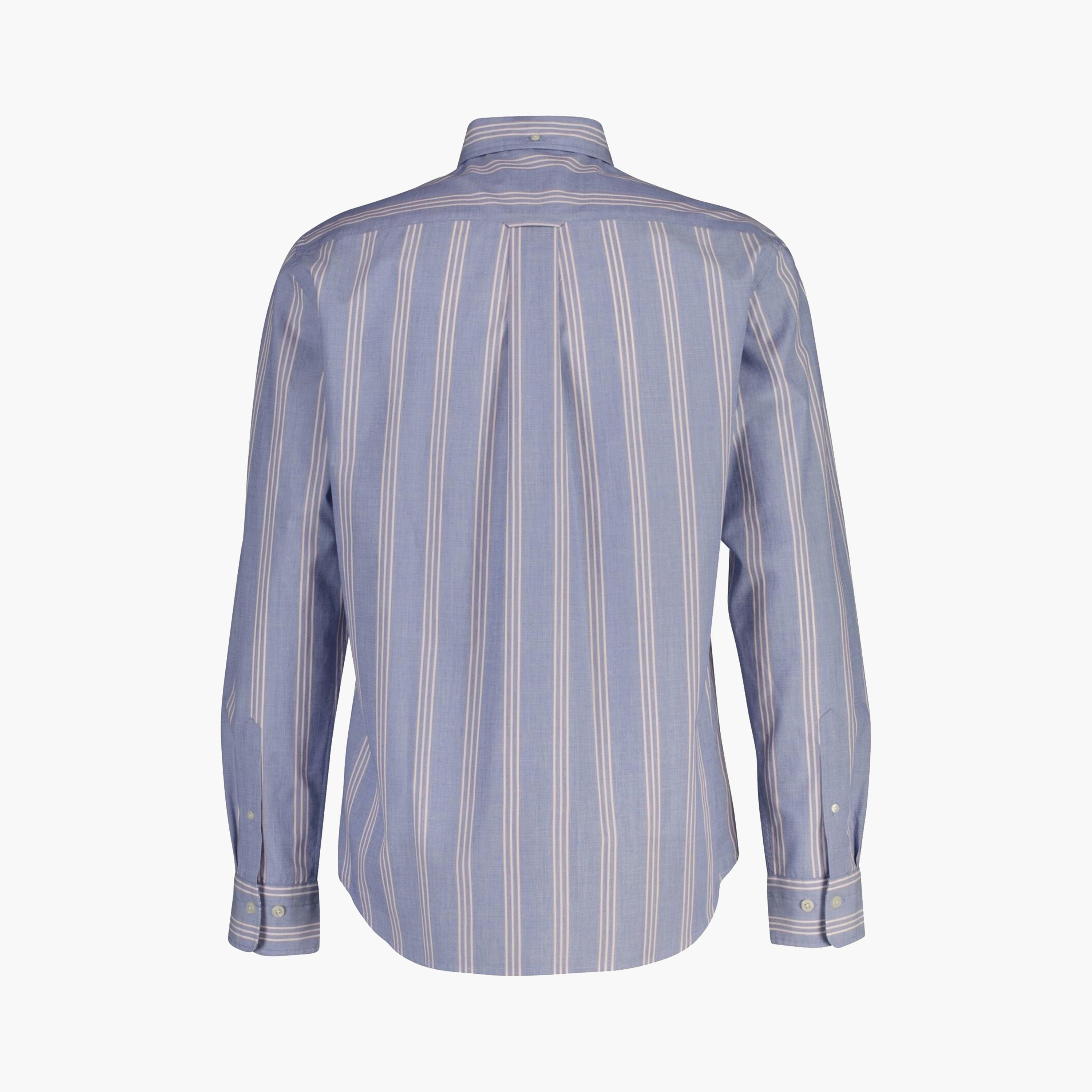 قميص رجالي مخطط بقصّة عادية وأزرار وأكمام طويلة من جانت-men-clothing-shirts-image-12