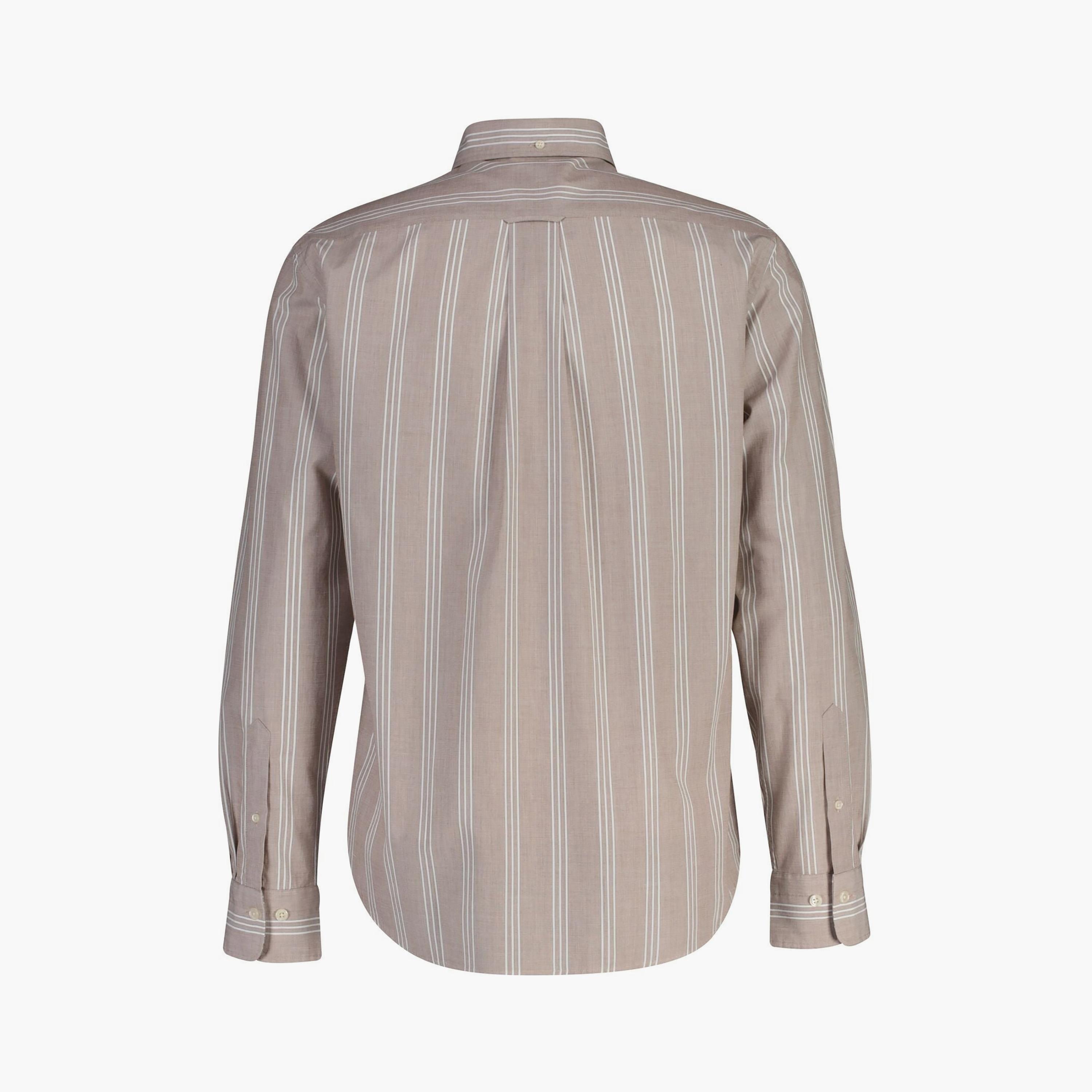 قميص رجالي مخطط بقصّة عادية وأزرار وأكمام طويلة من جانت-men-clothing-shirts-image-6
