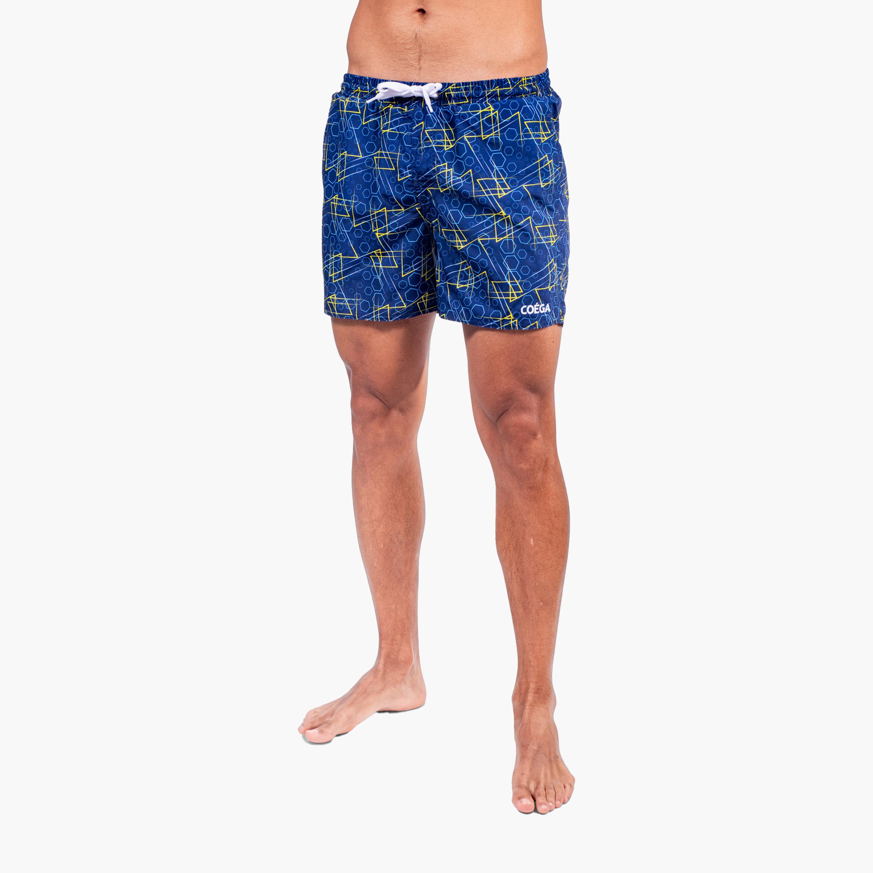 COEGA Mens Boardshorts - Navy Geometric-men-clothing-bottoms-shorts-image-1