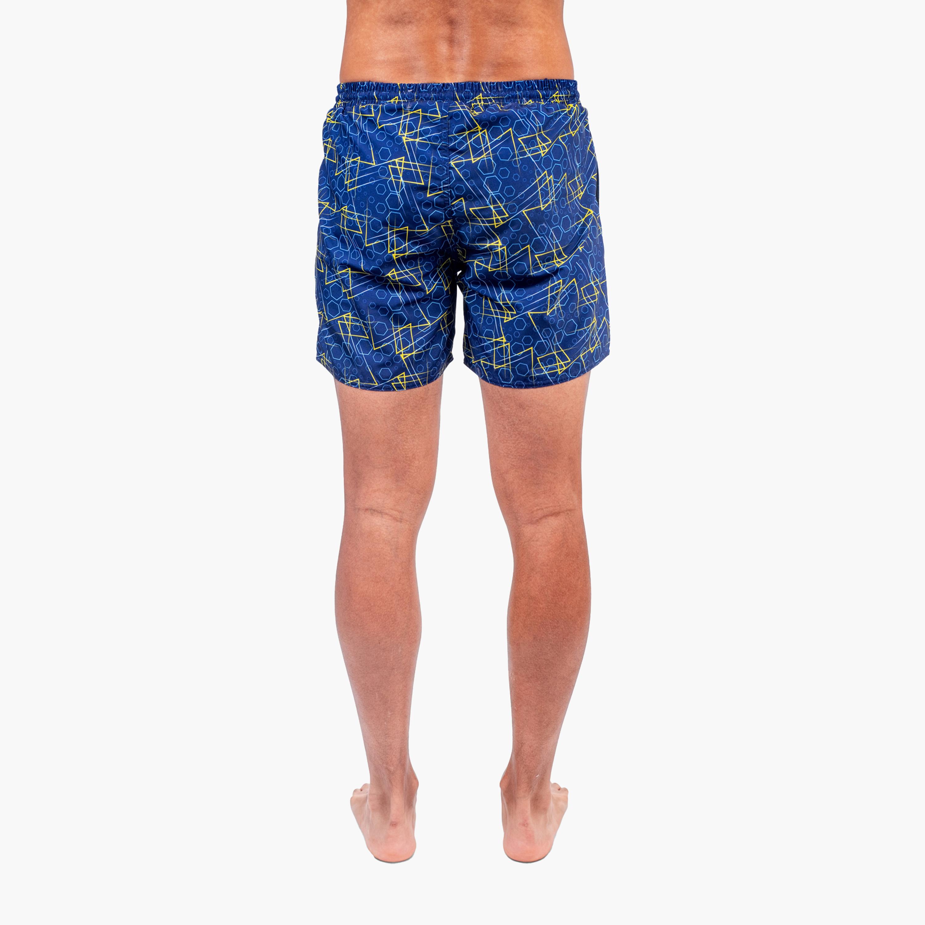 COEGA Mens Boardshorts - Navy Geometric-men-clothing-bottoms-shorts-image-2