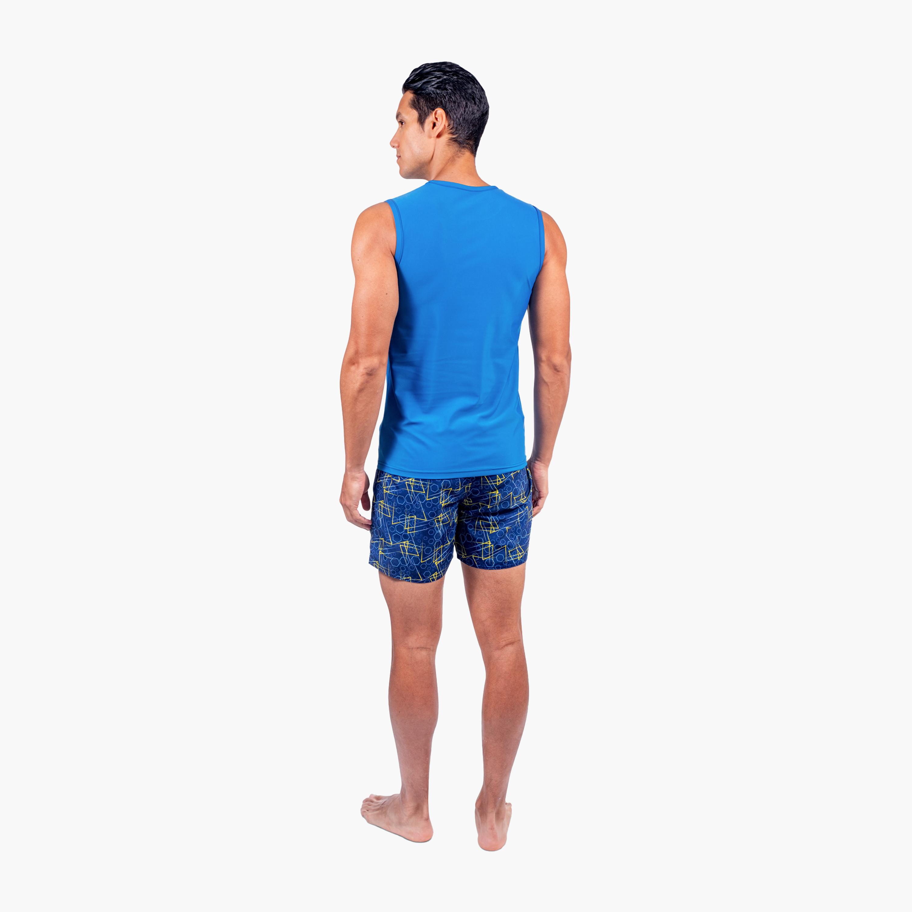 COEGA Mens Boardshorts - Navy Geometric-men-clothing-bottoms-shorts-image-5