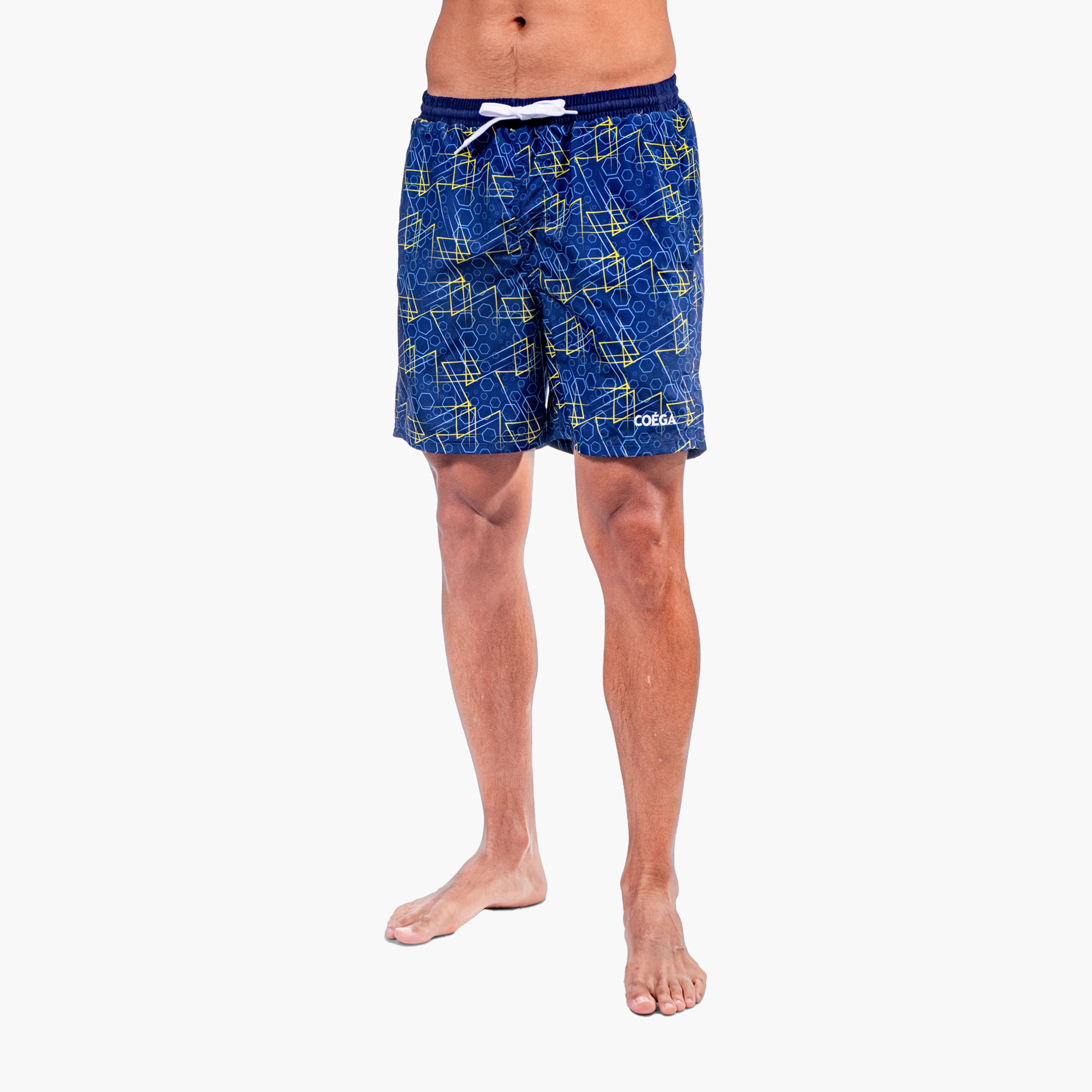 COEGA Mens Boardshorts - Navy Geometric-men-clothing-bottoms-shorts-image-1
