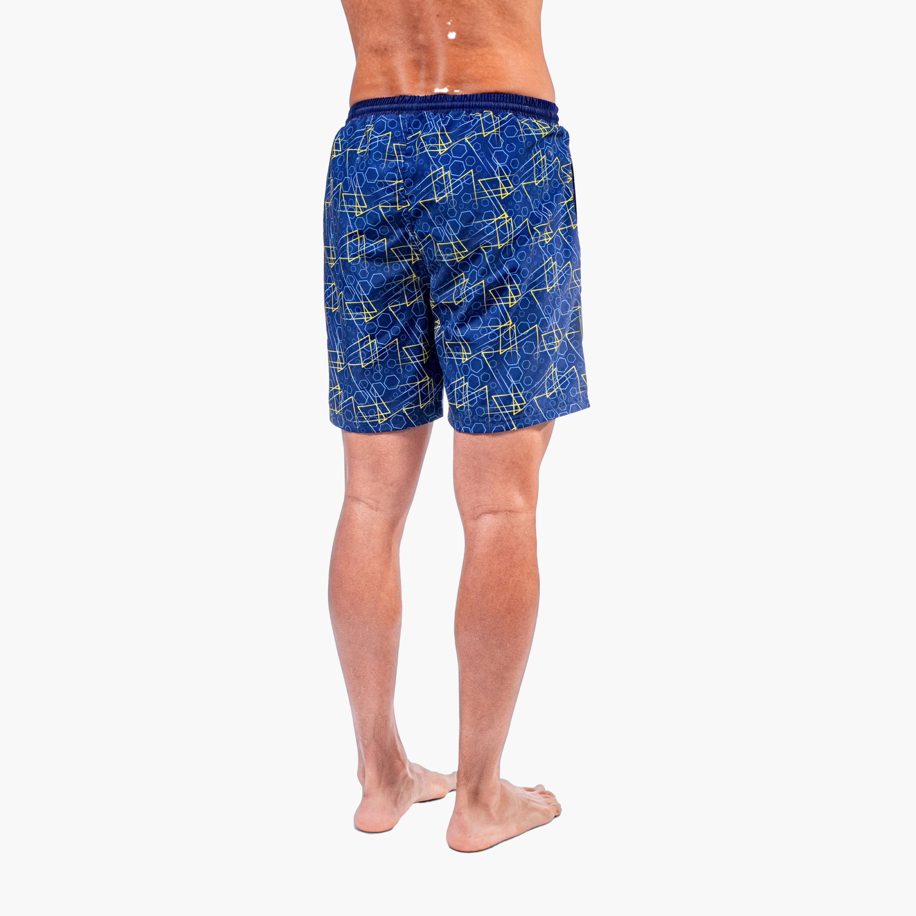 COEGA Mens Boardshorts - Navy Geometric-men-clothing-bottoms-shorts-image-2