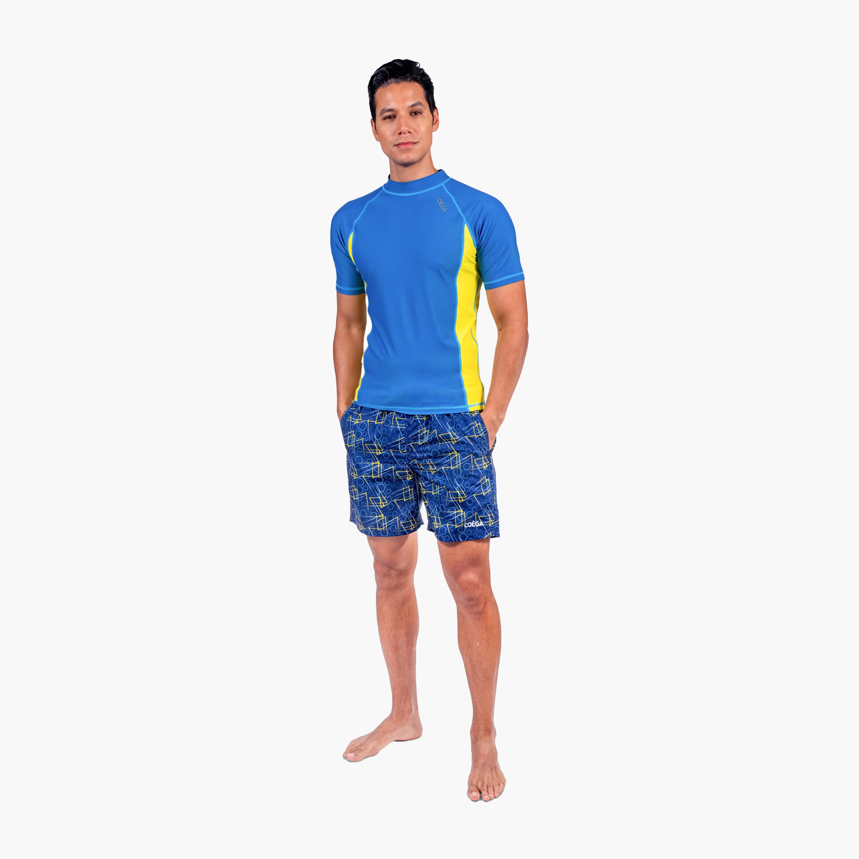 COEGA Mens Boardshorts - Navy Geometric-men-clothing-bottoms-shorts-image-3