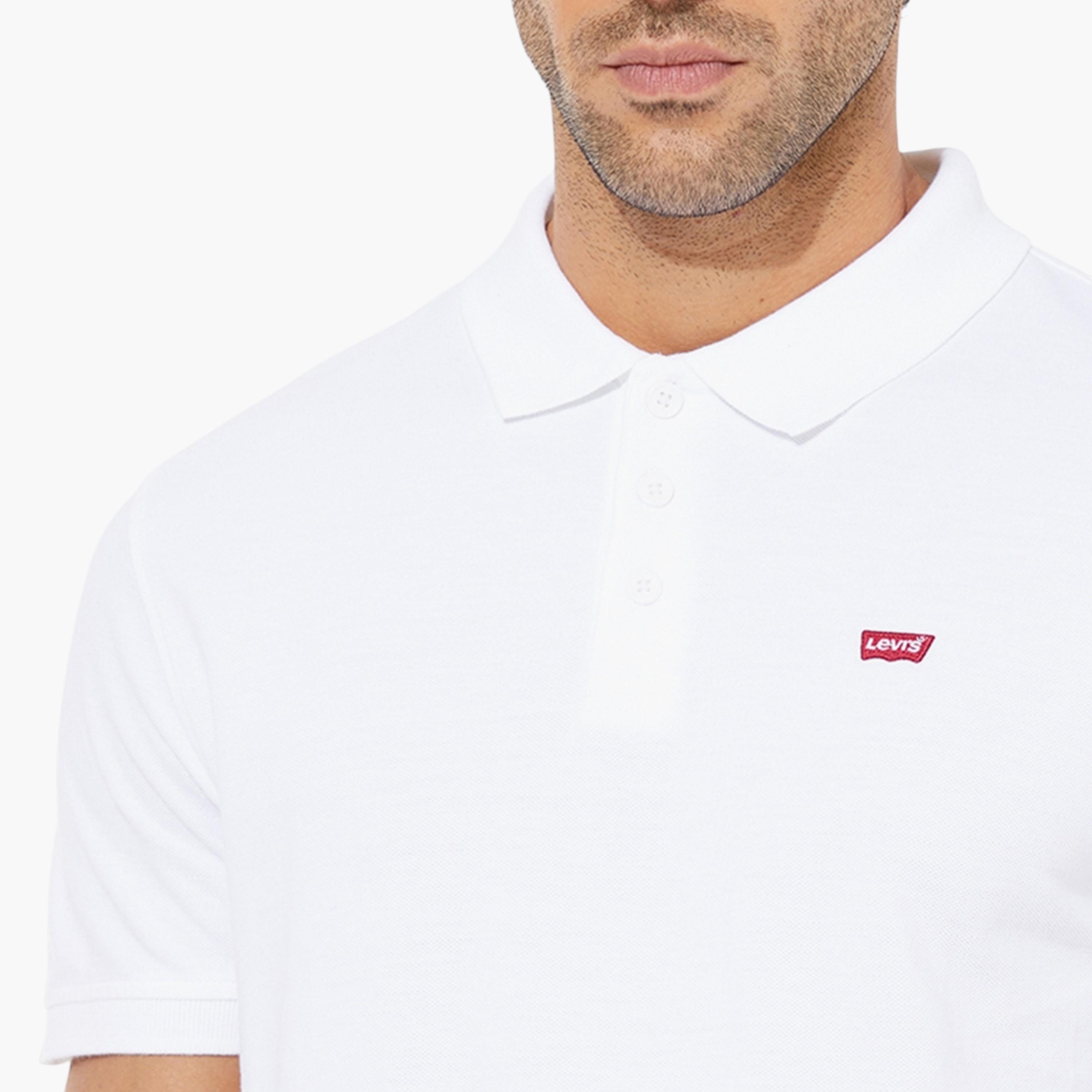 Levi's Plain Collared Short Sleeves Polo T-Shirt-men-clothing-tshirtsandpolos-polos-image-4