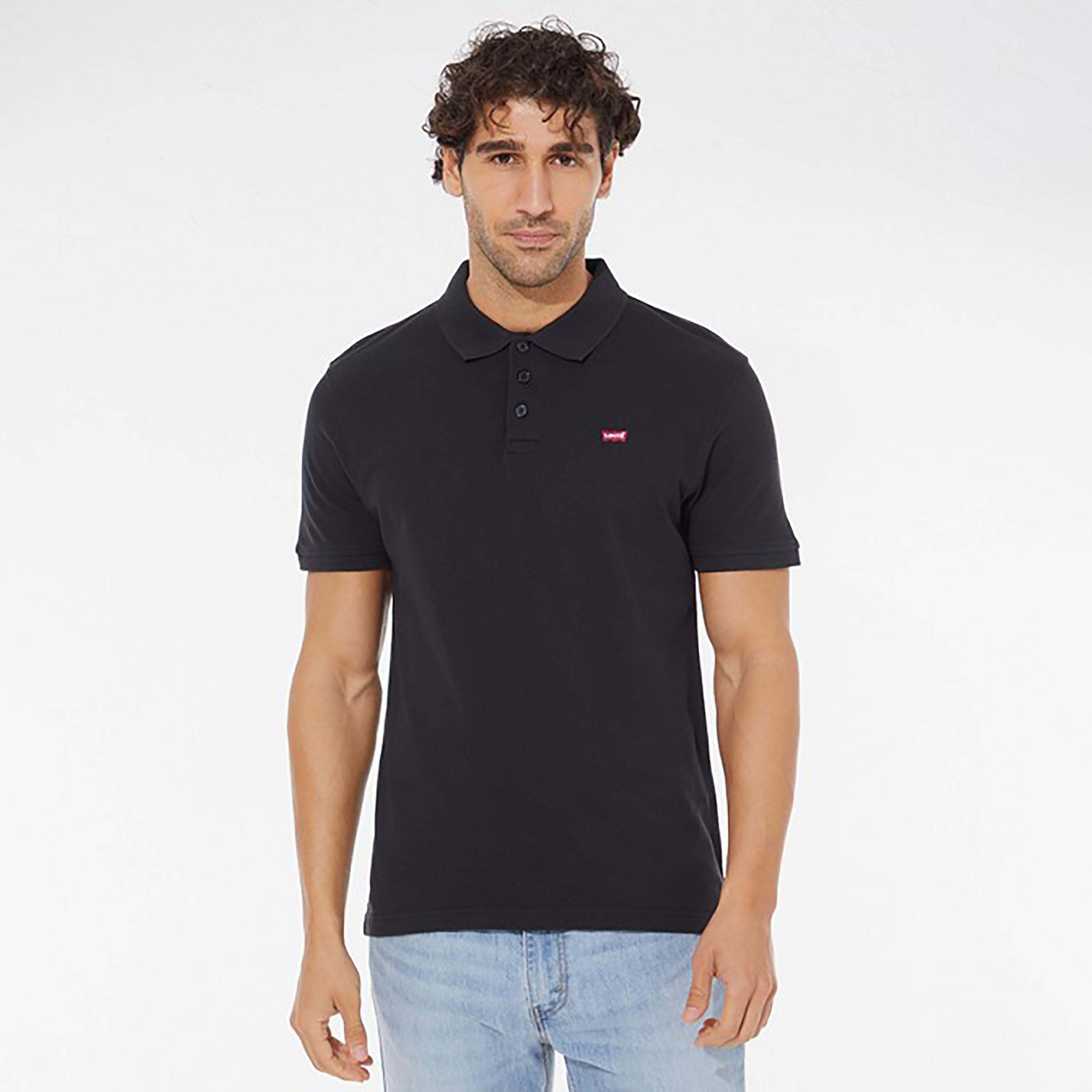 Levi's Plain Collared Short Sleeves Polo T-Shirt-men-clothing-tshirtsandpolos-polos-image-1