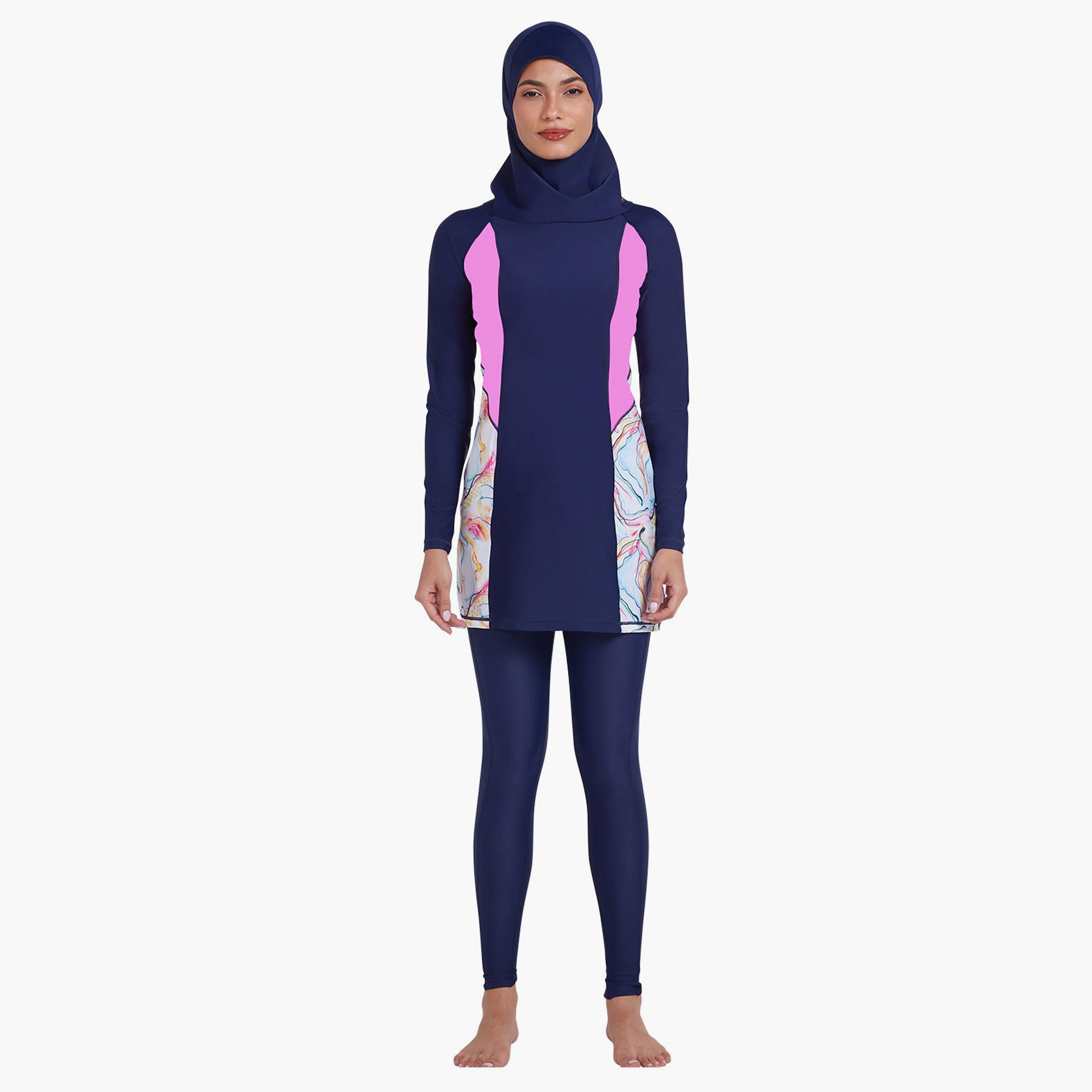 COEGA Women's Modest Three-Piece Swim Set-women-clothing-swimandbeach-burkinis-image-1
