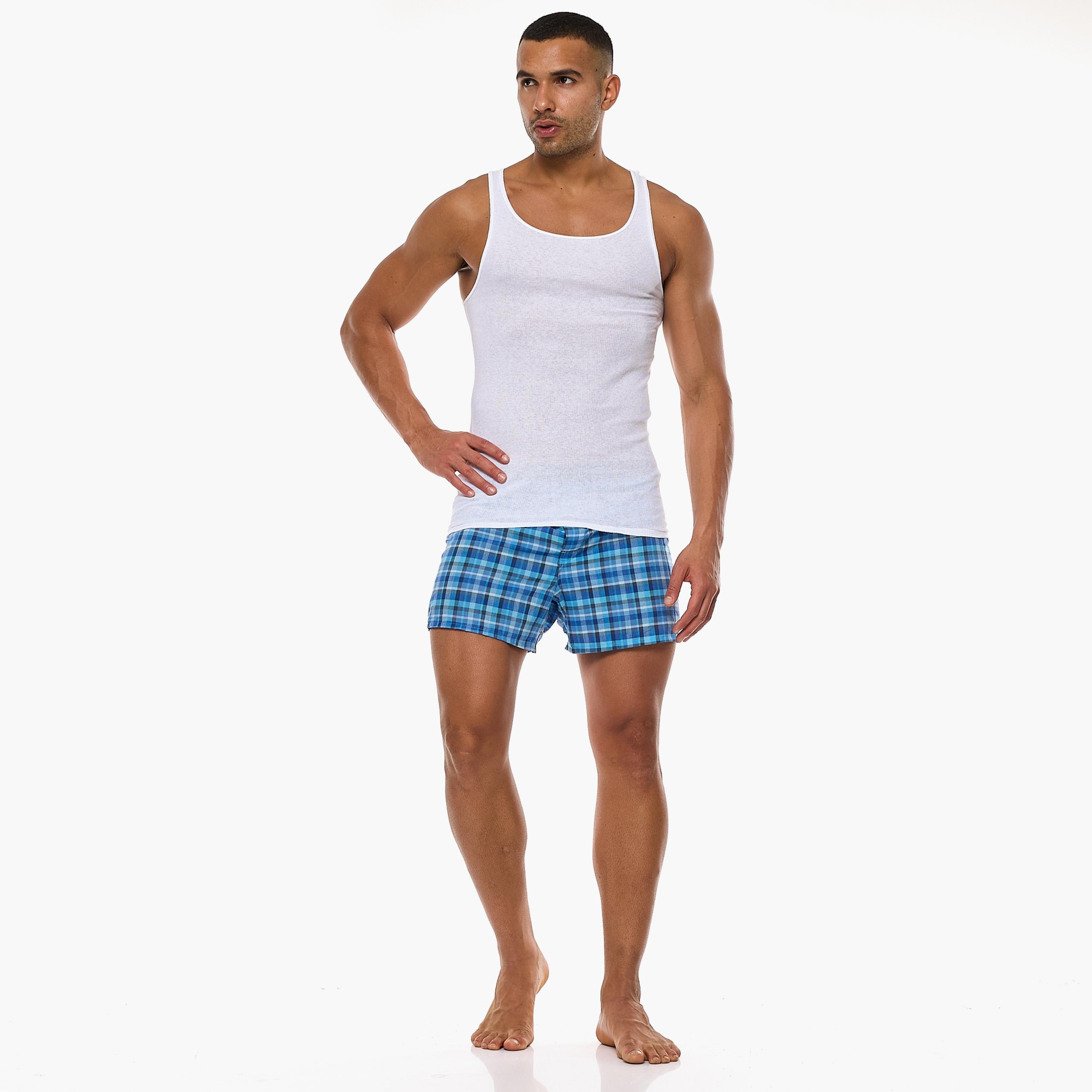 Hanes Pack of 3 Plain Men's Vest-men-clothing-innerwear-vests-image-3