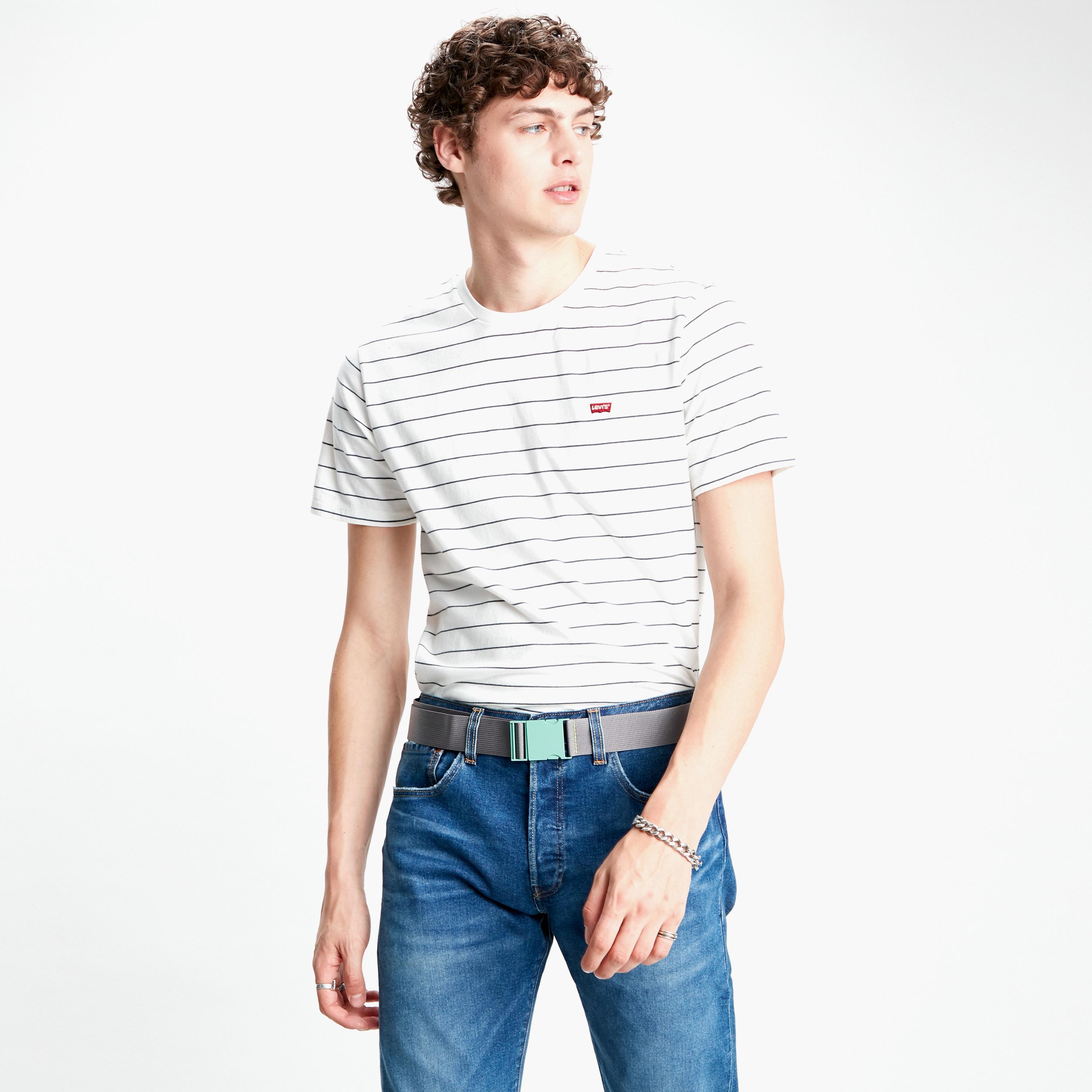 حزام رجالي رمادي منقوش من ليفايز-men-beltsandwallets-belts-image-4