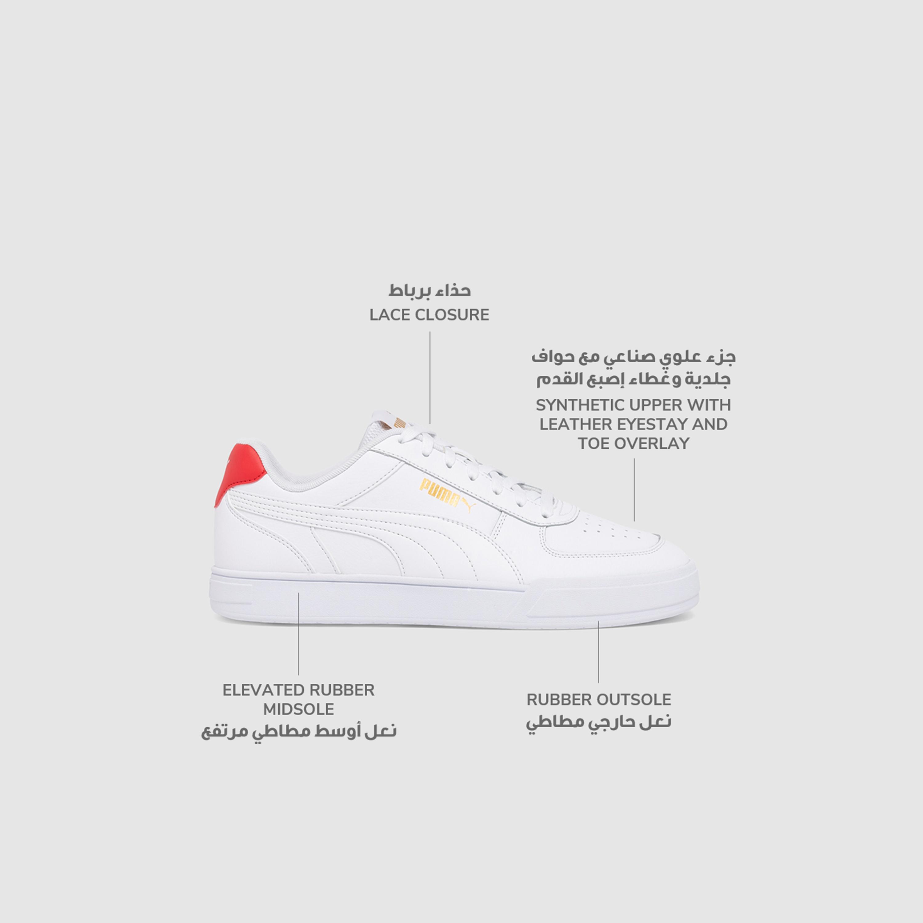 Puma Caven Lace-Up Low Ankle Sneakers-sports-men-shoes-image-2