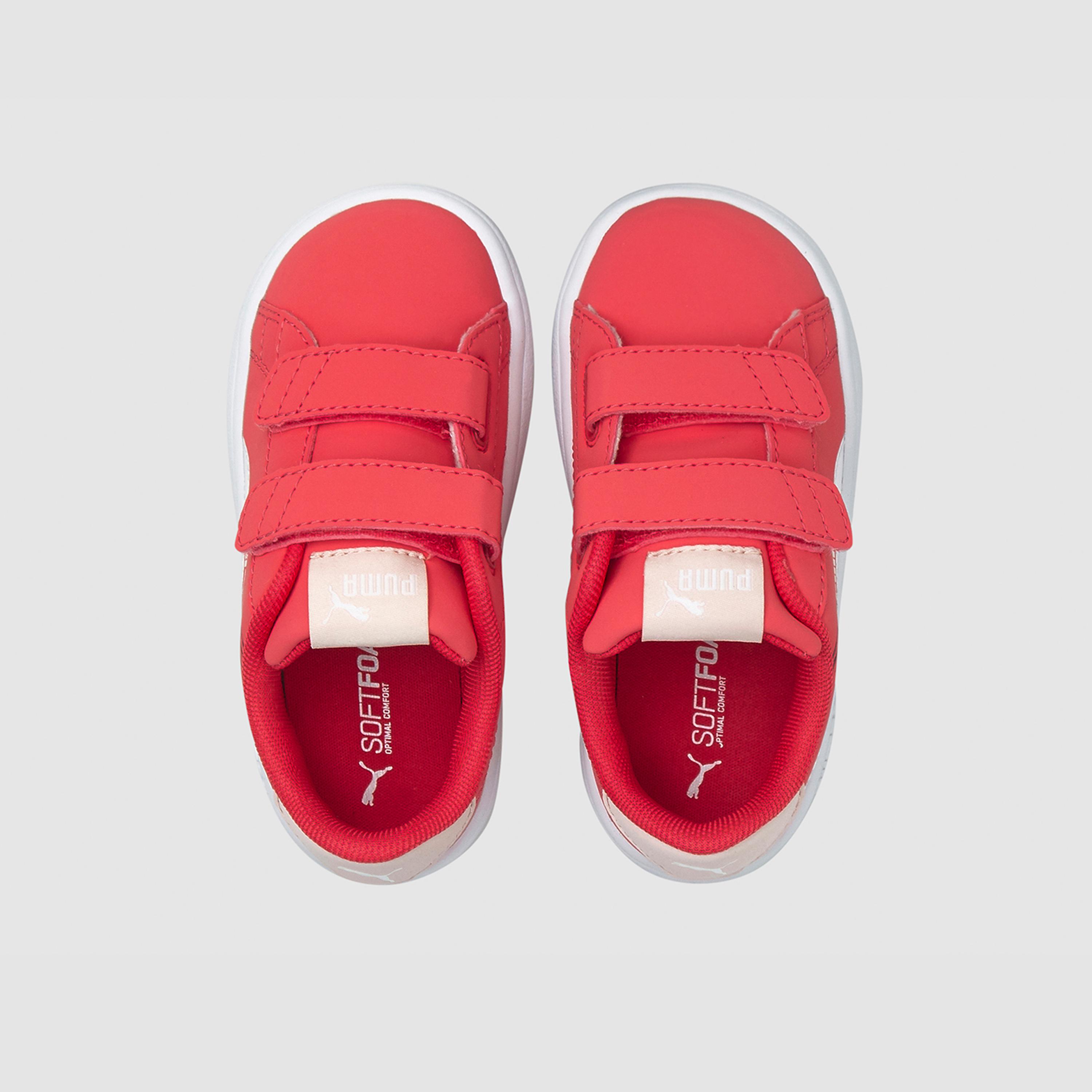 بوما - حذاء بيبي للبنات سماش V2 ليل هوك آند لوب الرياضي-baby-girls-shoes-closedshoes-image-4