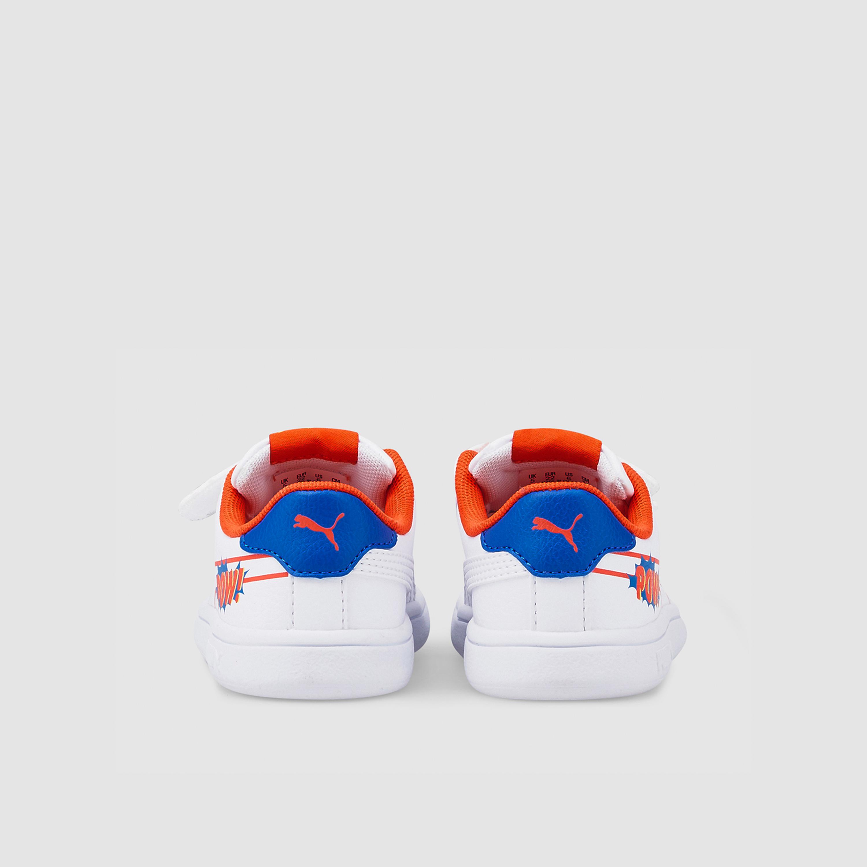 Puma Baby Boys Smash V2 Comics Hook & Loop Sneakers-baby-boys-shoes-closedshoes-image-6
