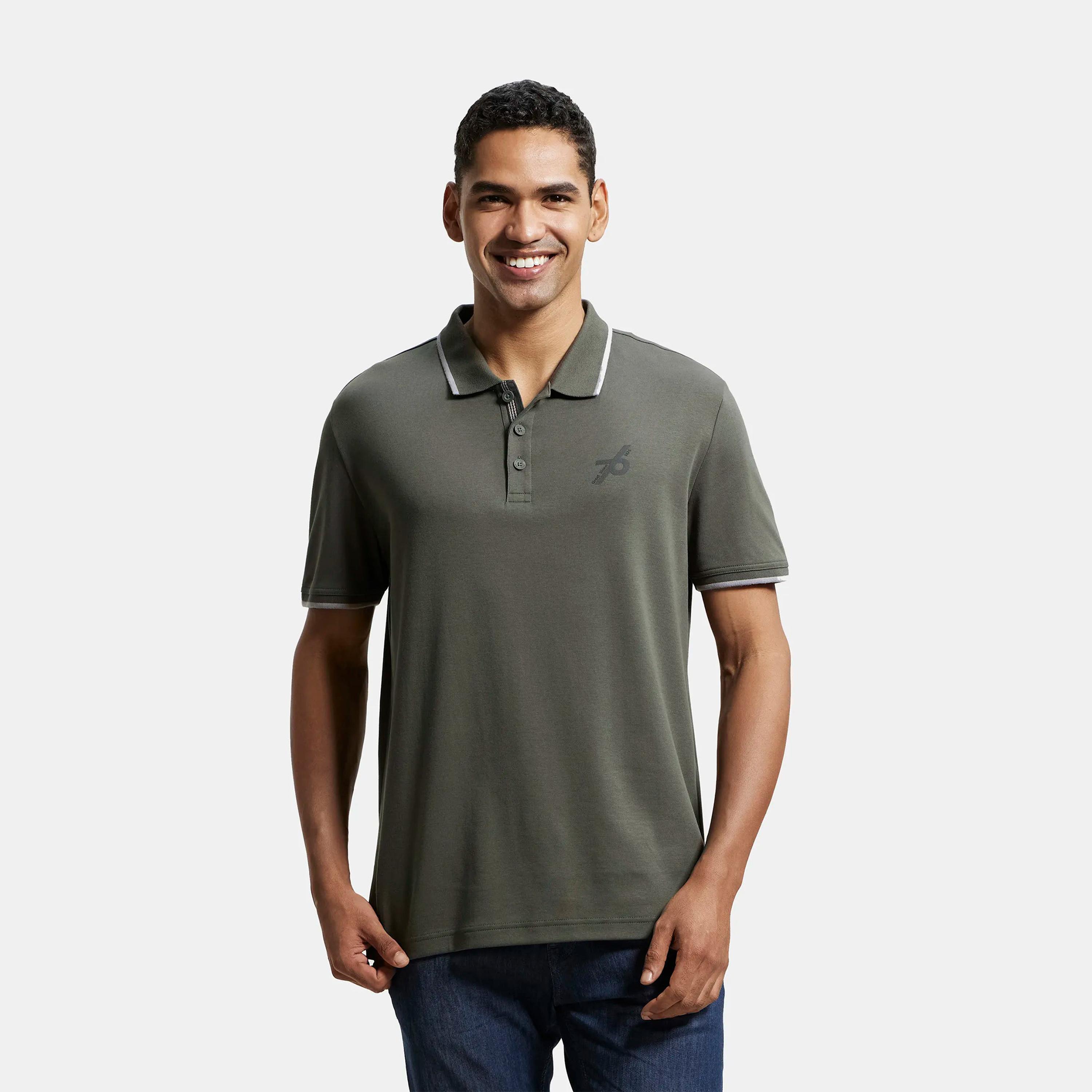 جوكي- تي شيرت بولو رجالي رياضي 24×7-men-clothing-tshirtsandpolos-polos-image-1