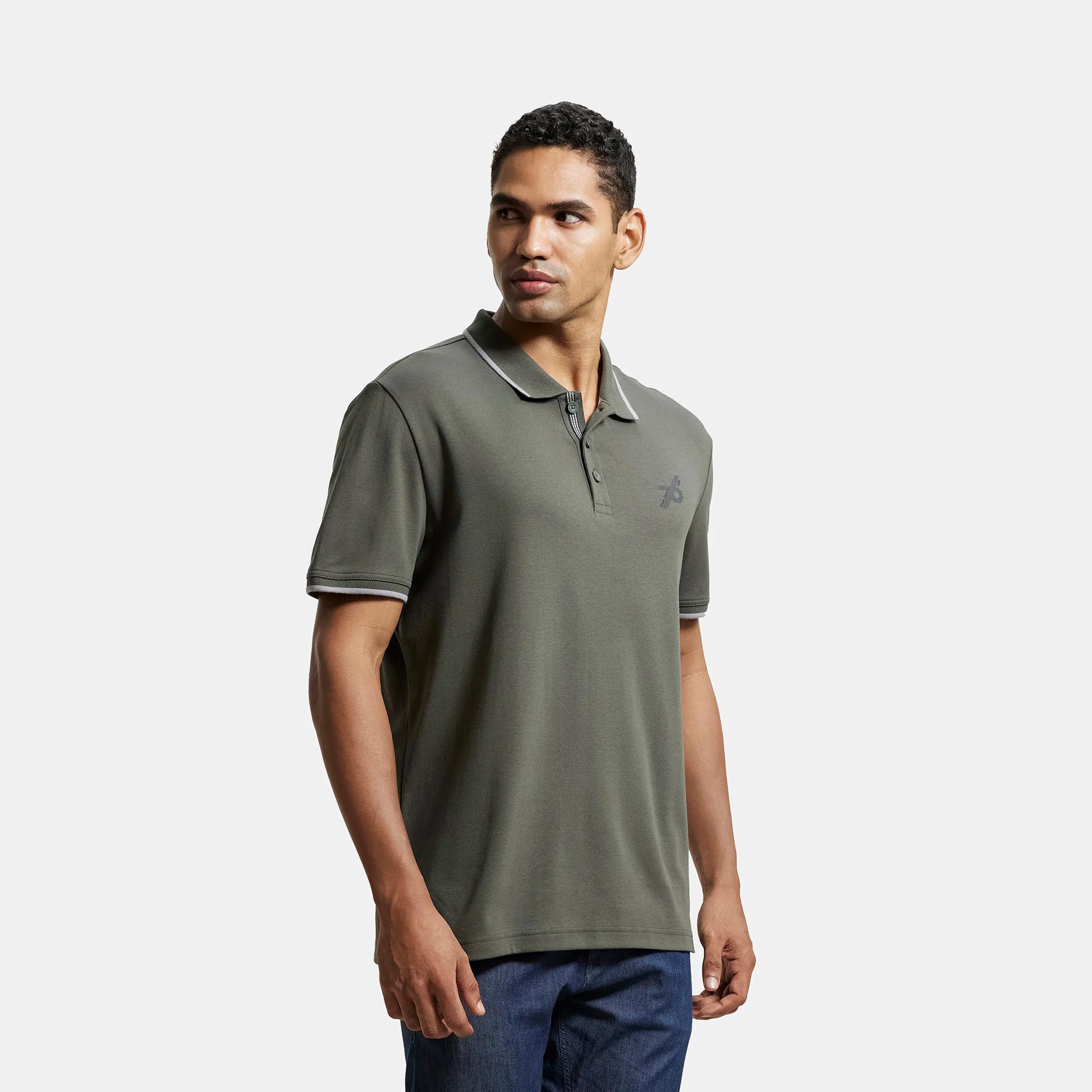 جوكي- تي شيرت بولو رجالي رياضي 24×7-men-clothing-tshirtsandpolos-polos-image-2