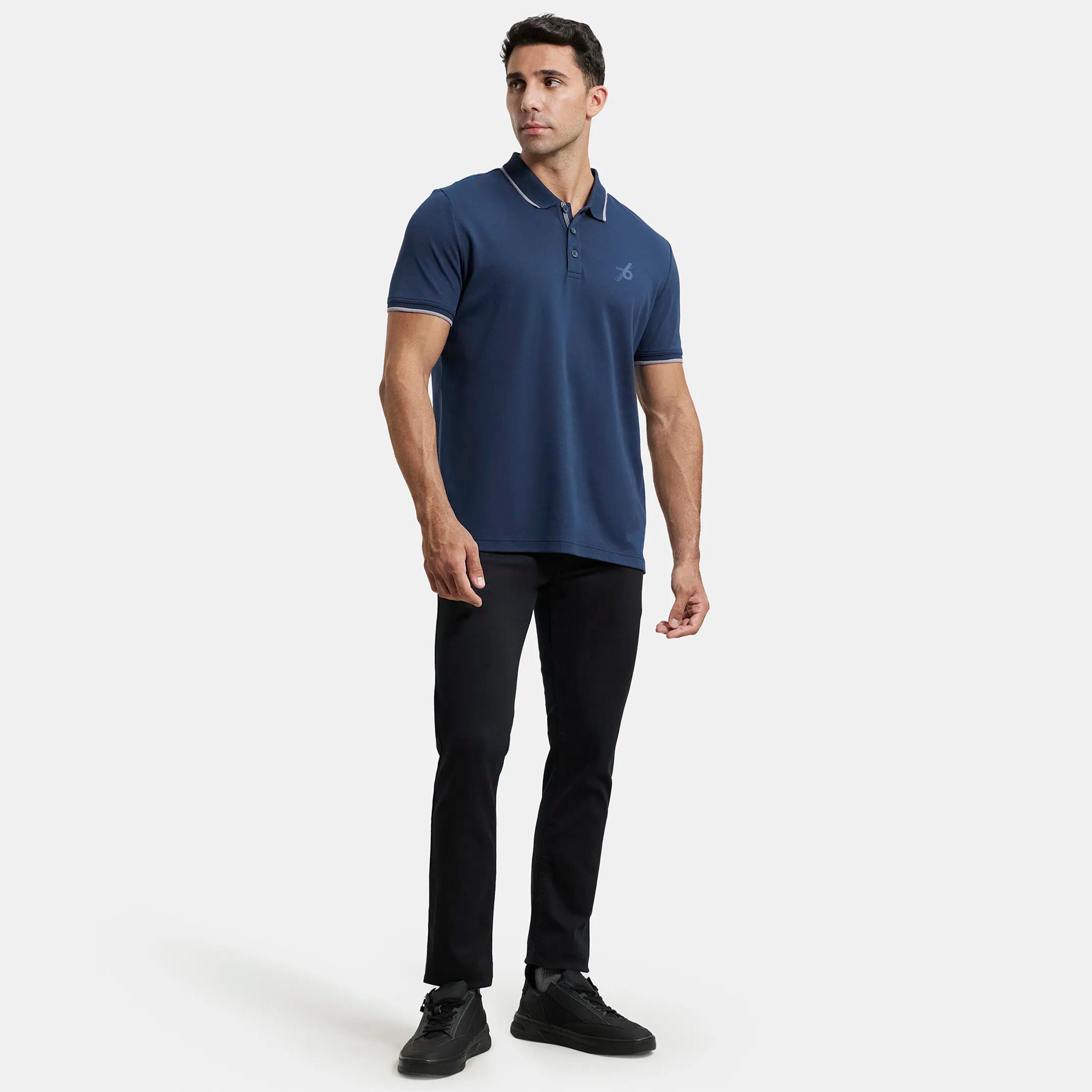 جوكي- تي شيرت بولو رجالي رياضي 24×7-men-clothing-tshirtsandpolos-polos-image-36